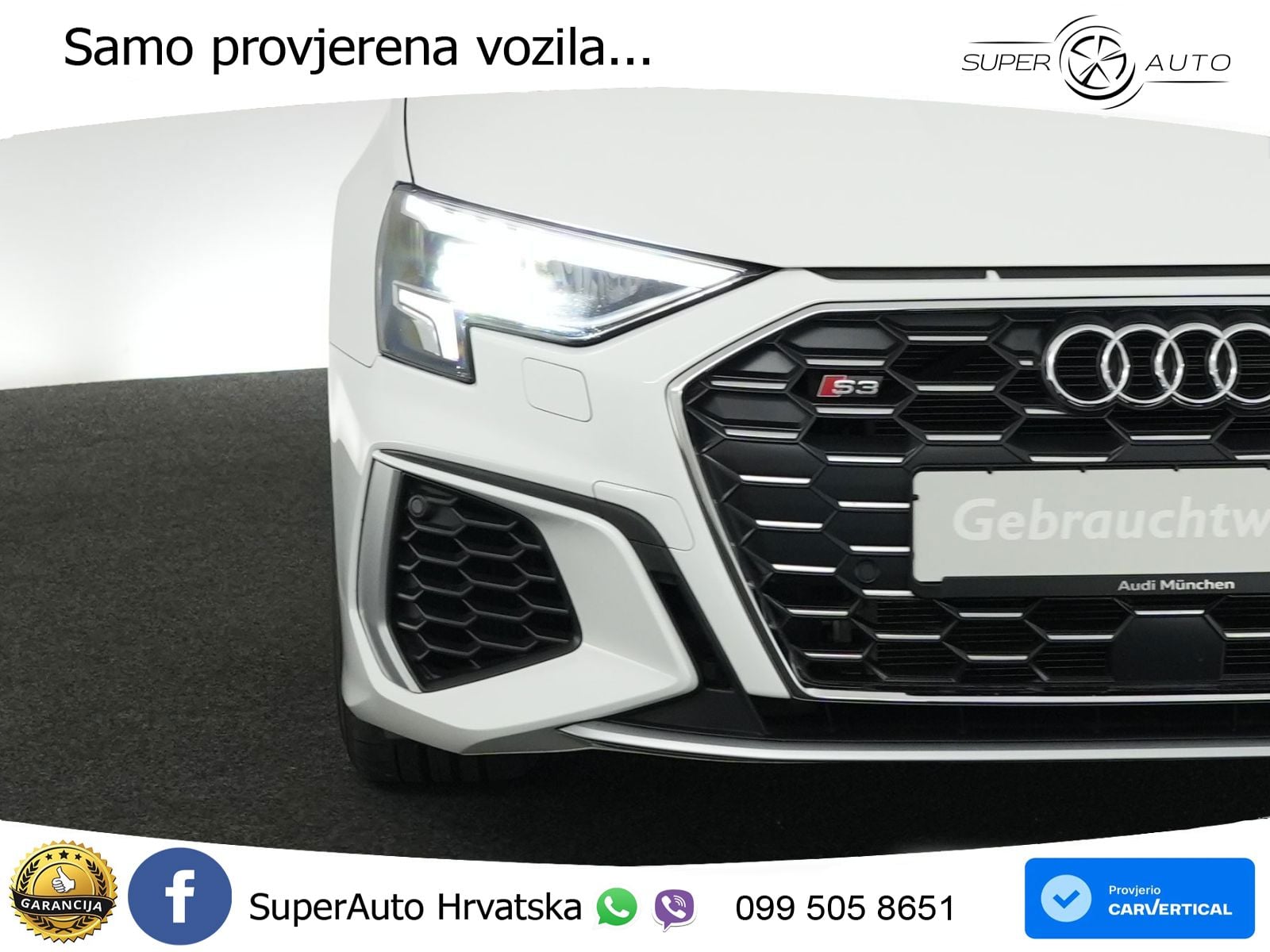 Audi S3 2.0 TFSI (310 KS) quattro S tronic