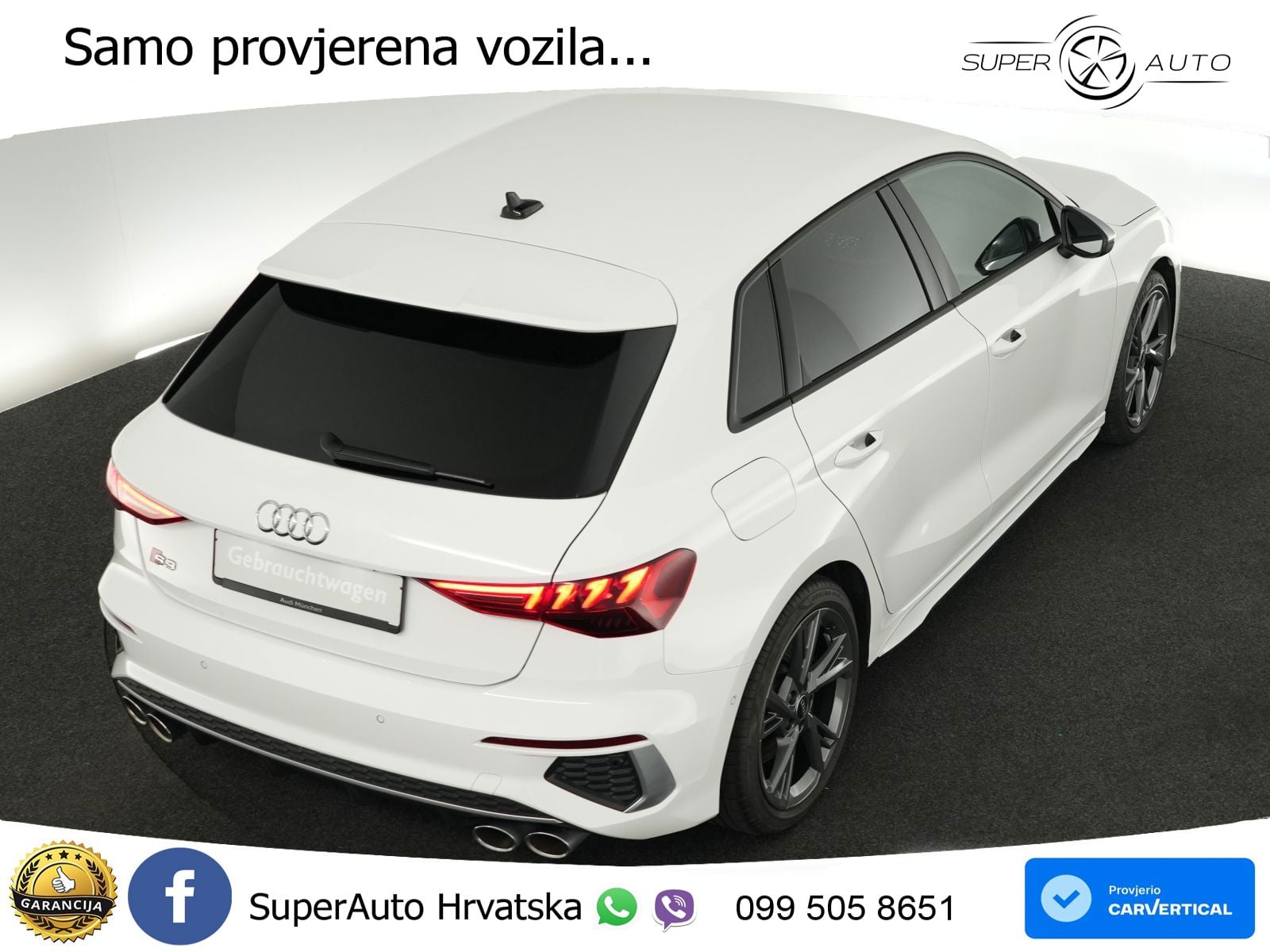 Audi S3 2.0 TFSI (310 KS) quattro S tronic