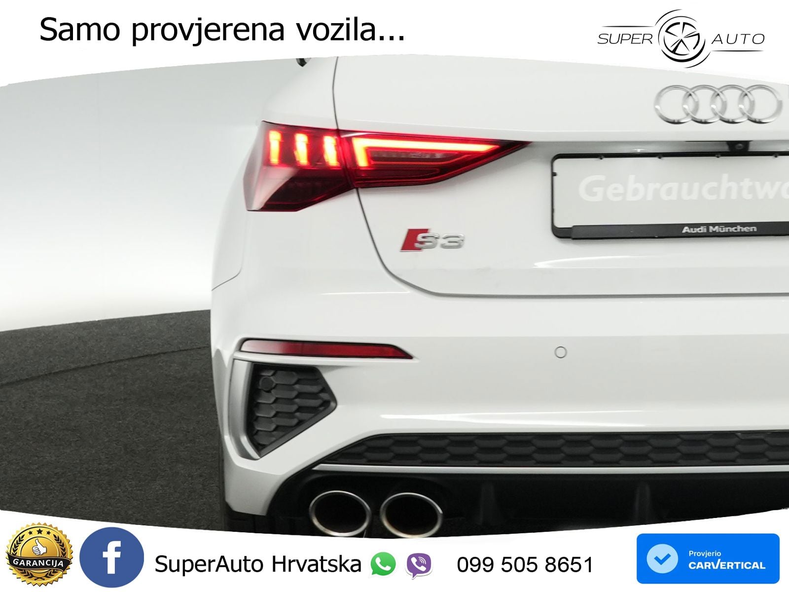 Audi S3 2.0 TFSI (310 KS) quattro S tronic