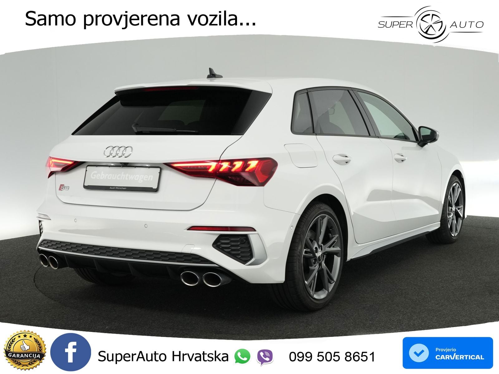 Audi S3 2.0 TFSI (310 KS) quattro S tronic
