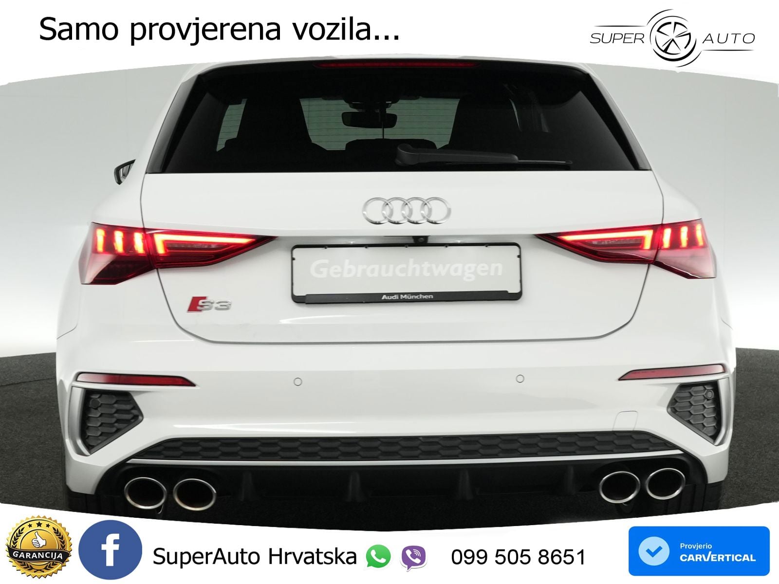 Audi S3 2.0 TFSI (310 KS) quattro S tronic