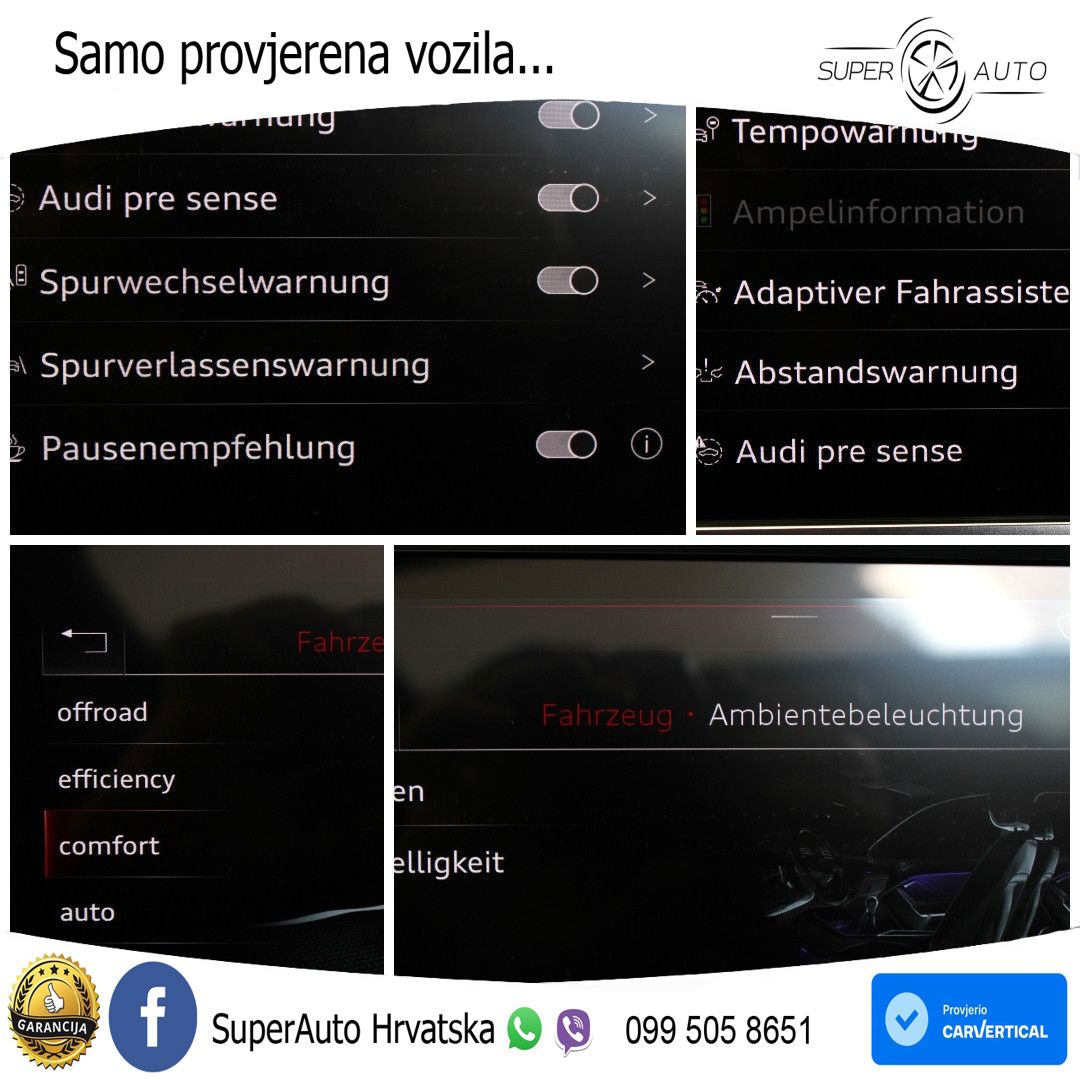 Audi Q3 II Sportback 45 TFSI (230 KS) quattro S tronic 2x S line LED+GR SJED+ACC