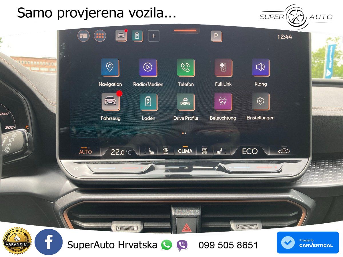 Cupra Formentor 1.5 TSI (204 KS) e-Hybrid DSG MATRIX+GR SJED+KAM