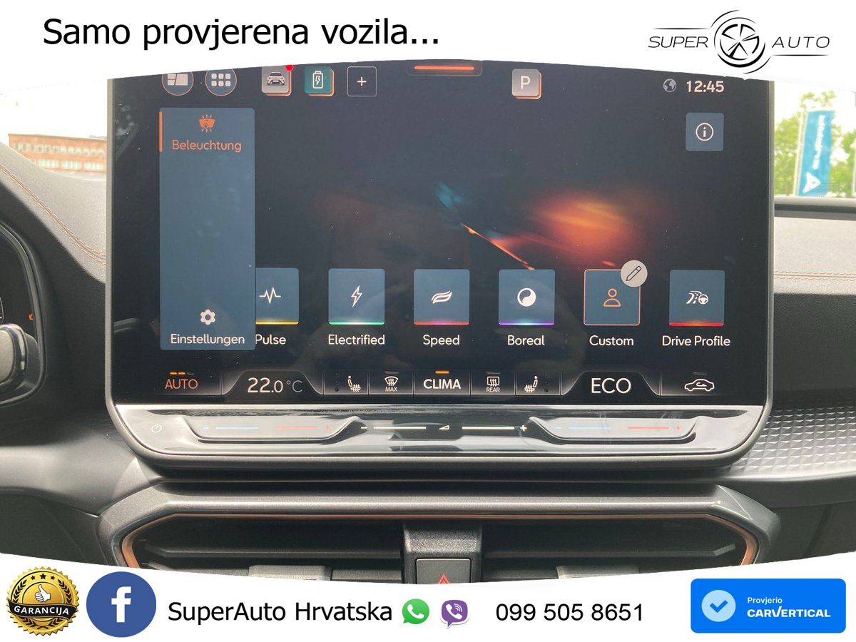 Cupra Formentor 1.5 TSI (204 KS) e-Hybrid DSG MATRIX+GR SJED+KAM