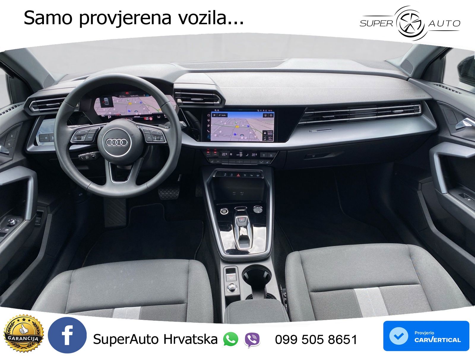 Audi A3 Limuzina 35 TFSI (150 KS) S tronic advanced LED+GR SJED+ACC
