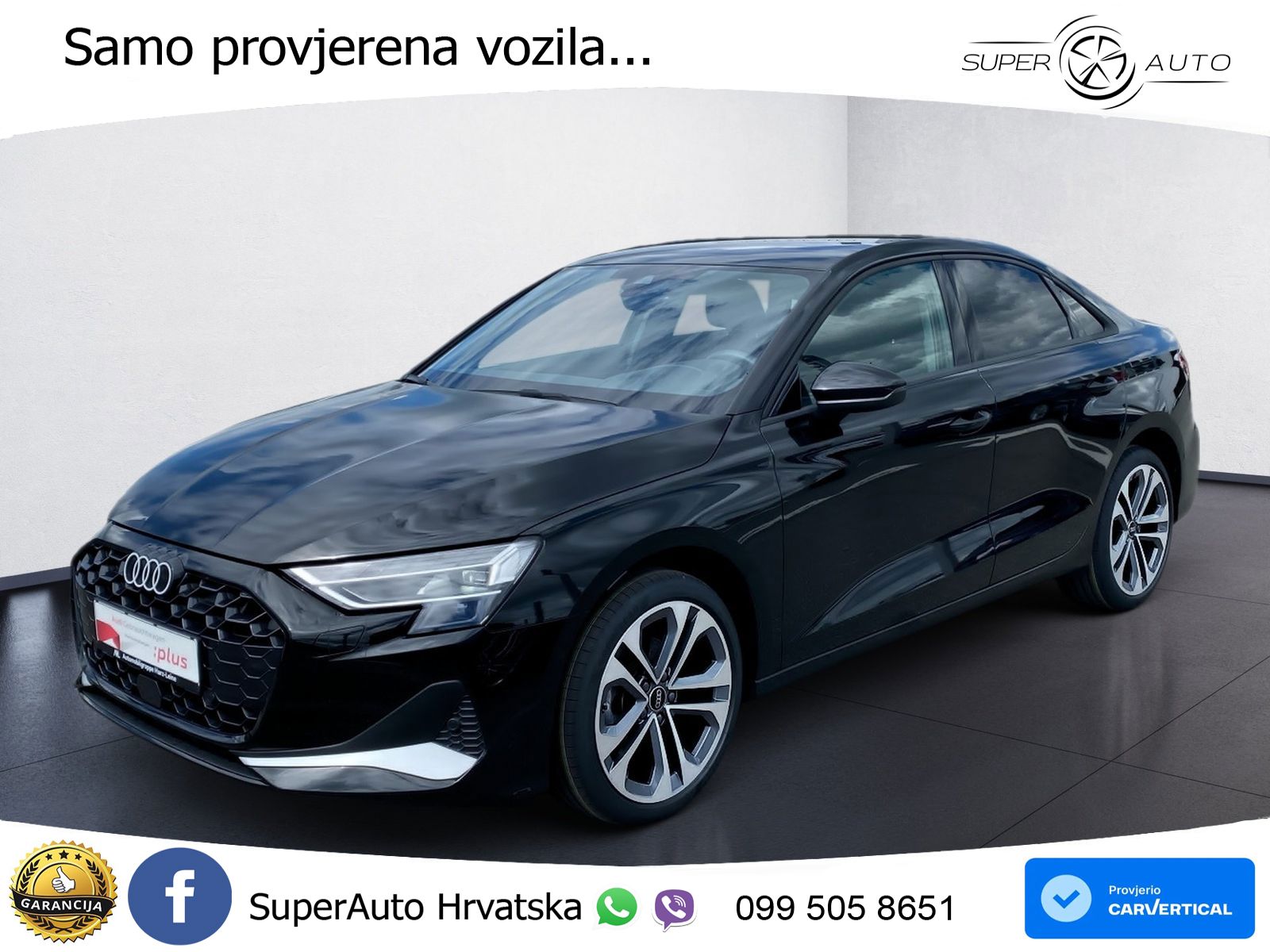 Audi A3 Limuzina 35 TFSI (150 KS) S tronic advanced LED+GR SJED+ACC