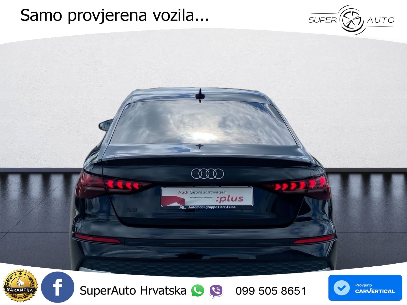 Audi A3 Limuzina 35 TFSI (150 KS) S tronic advanced LED+GR SJED+ACC
