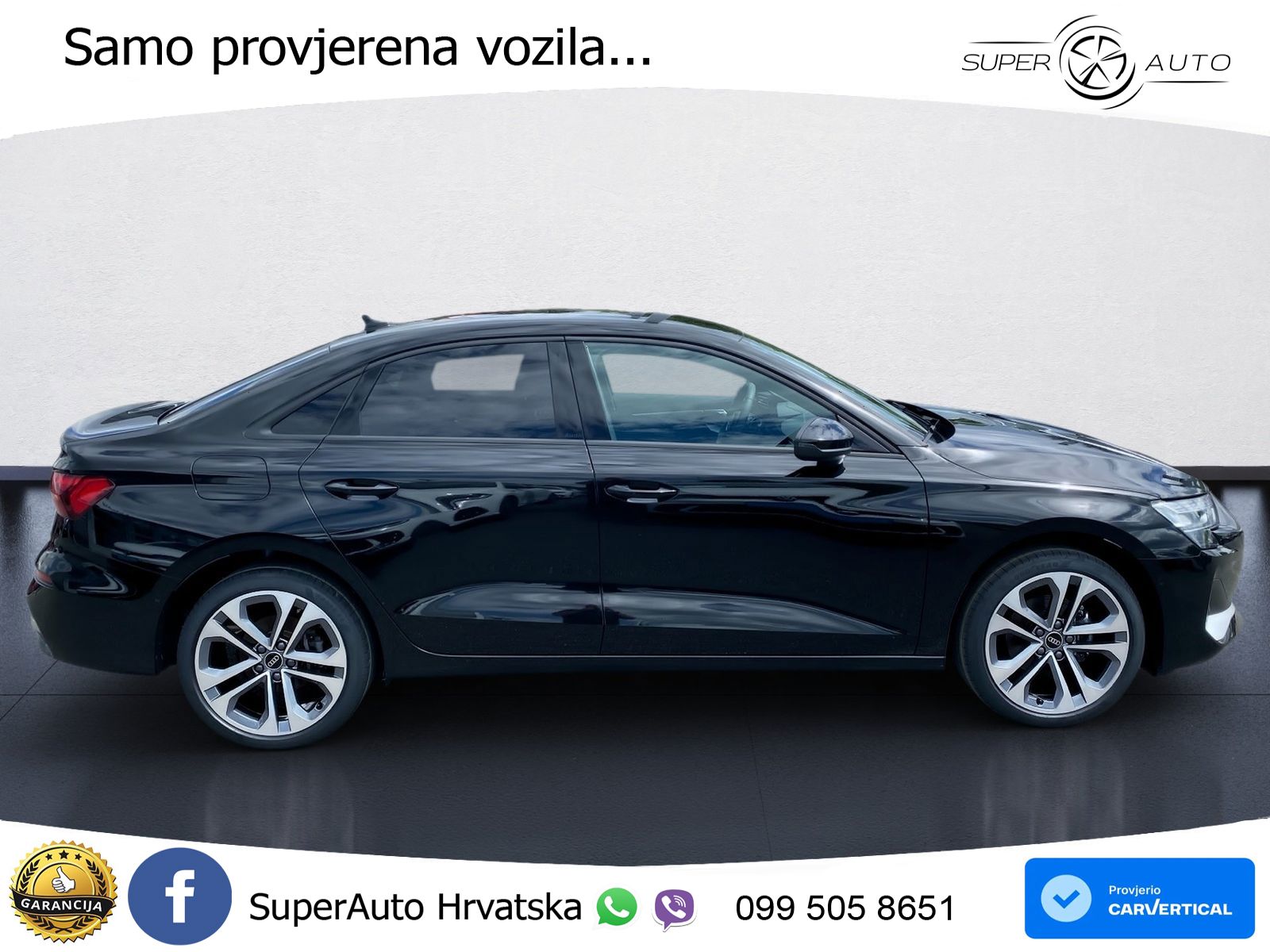 Audi A3 Limuzina 35 TFSI (150 KS) S tronic advanced LED+GR SJED+ACC