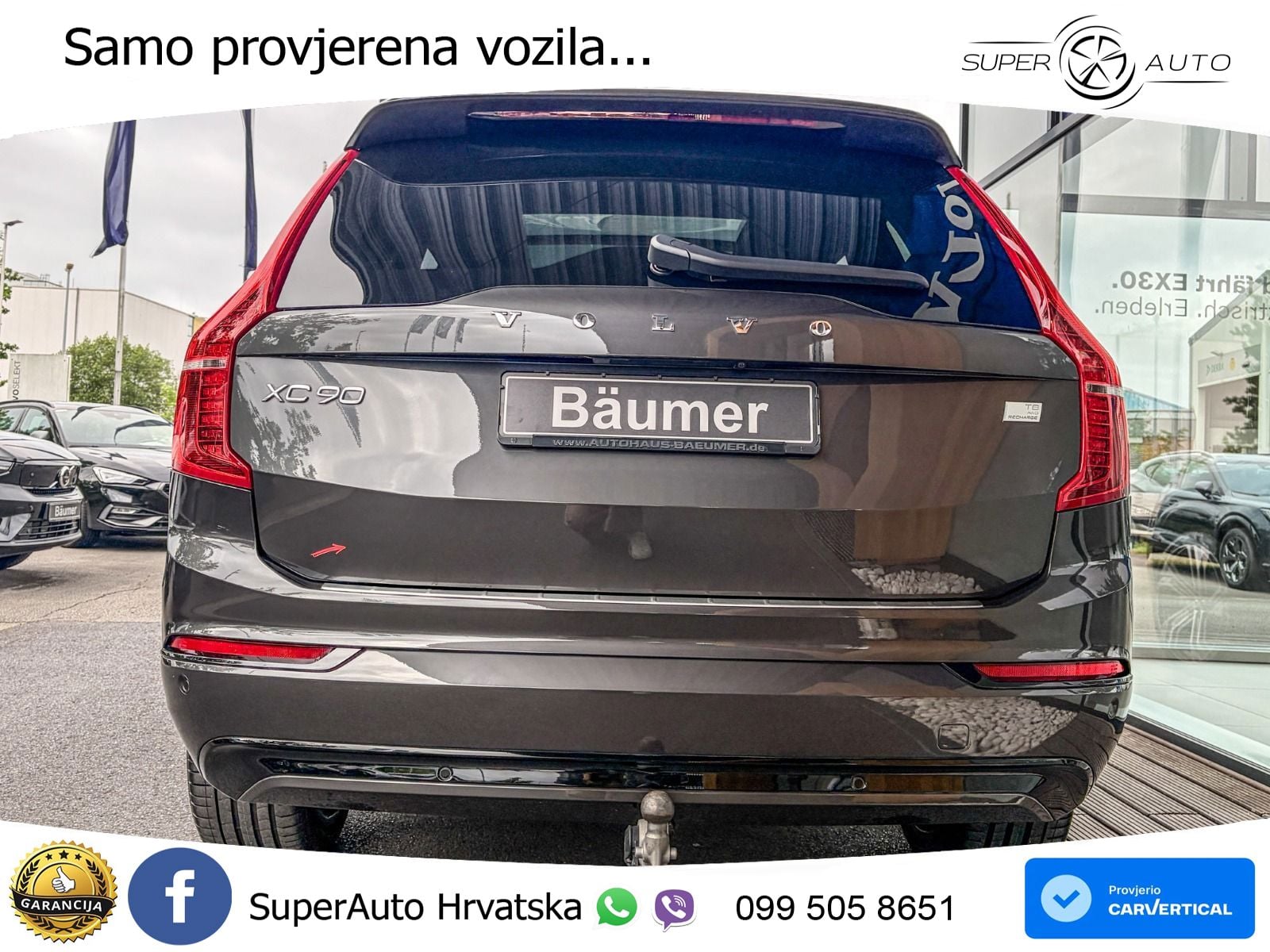 Volvo XC90 2.0 T8 AWD Automatic ACC+HEAD+4xGR SJED+360+PANO