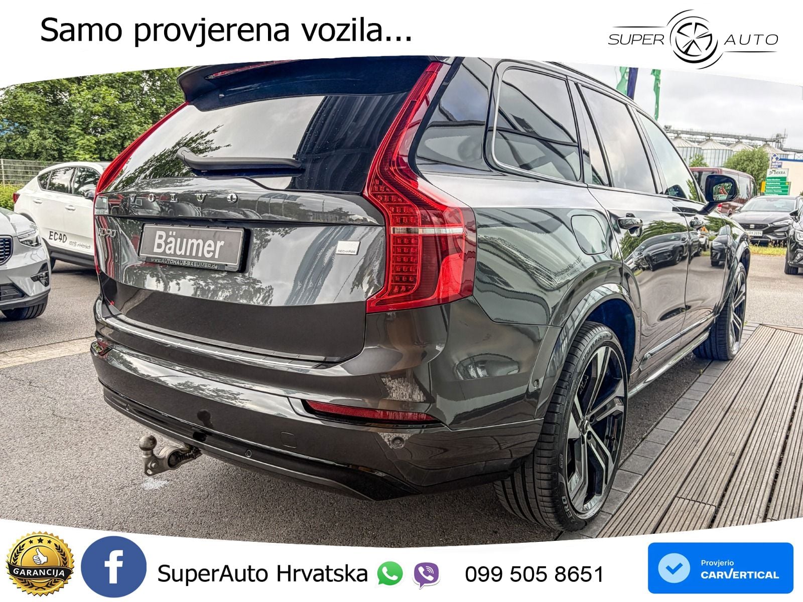 Volvo XC90 2.0 T8 AWD Automatic ACC+HEAD+4xGR SJED+360+PANO