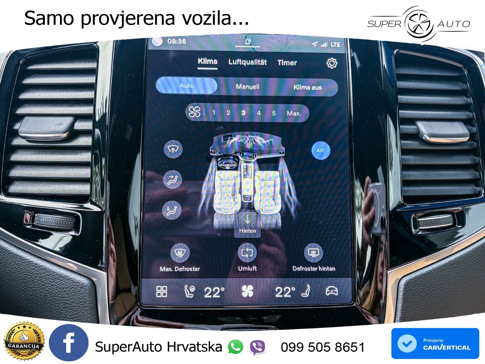 Volvo XC90 2.0 T8 AWD Automatic ACC+HEAD+4xGR SJED+360+PANO