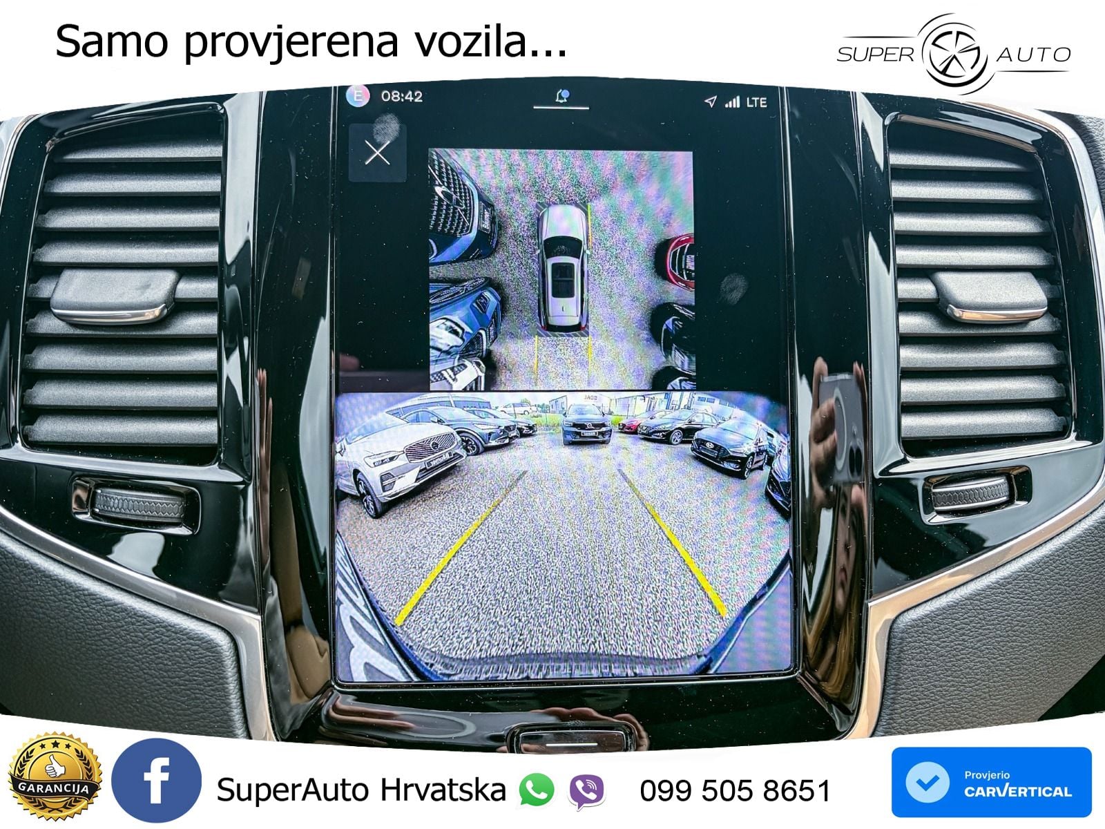 Volvo XC90 2.0 T8 AWD Automatic ACC+HEAD+4xGR SJED+360+PANO