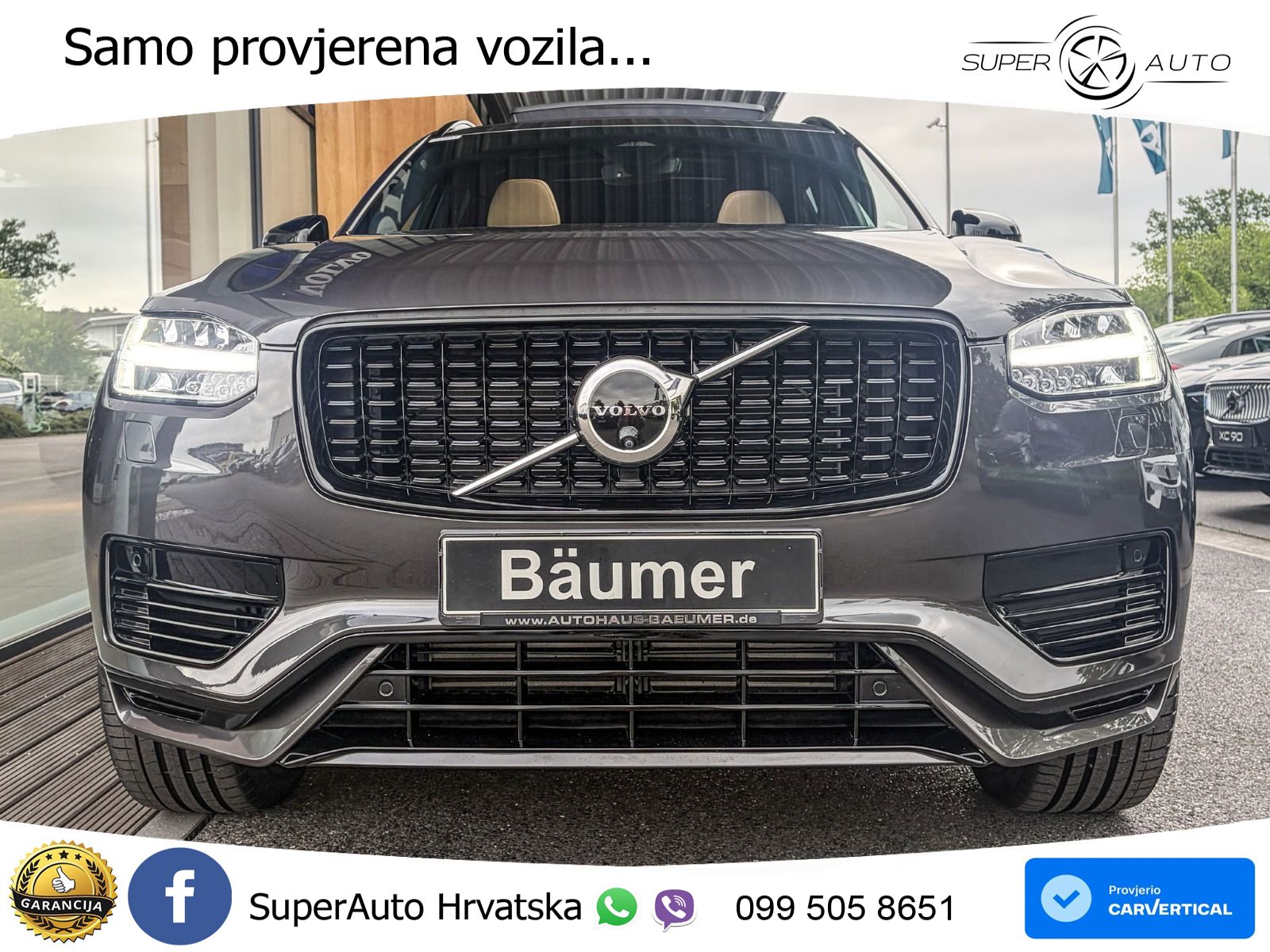 Volvo XC90 2.0 T8 AWD Automatic ACC+HEAD+4xGR SJED+360+PANO
