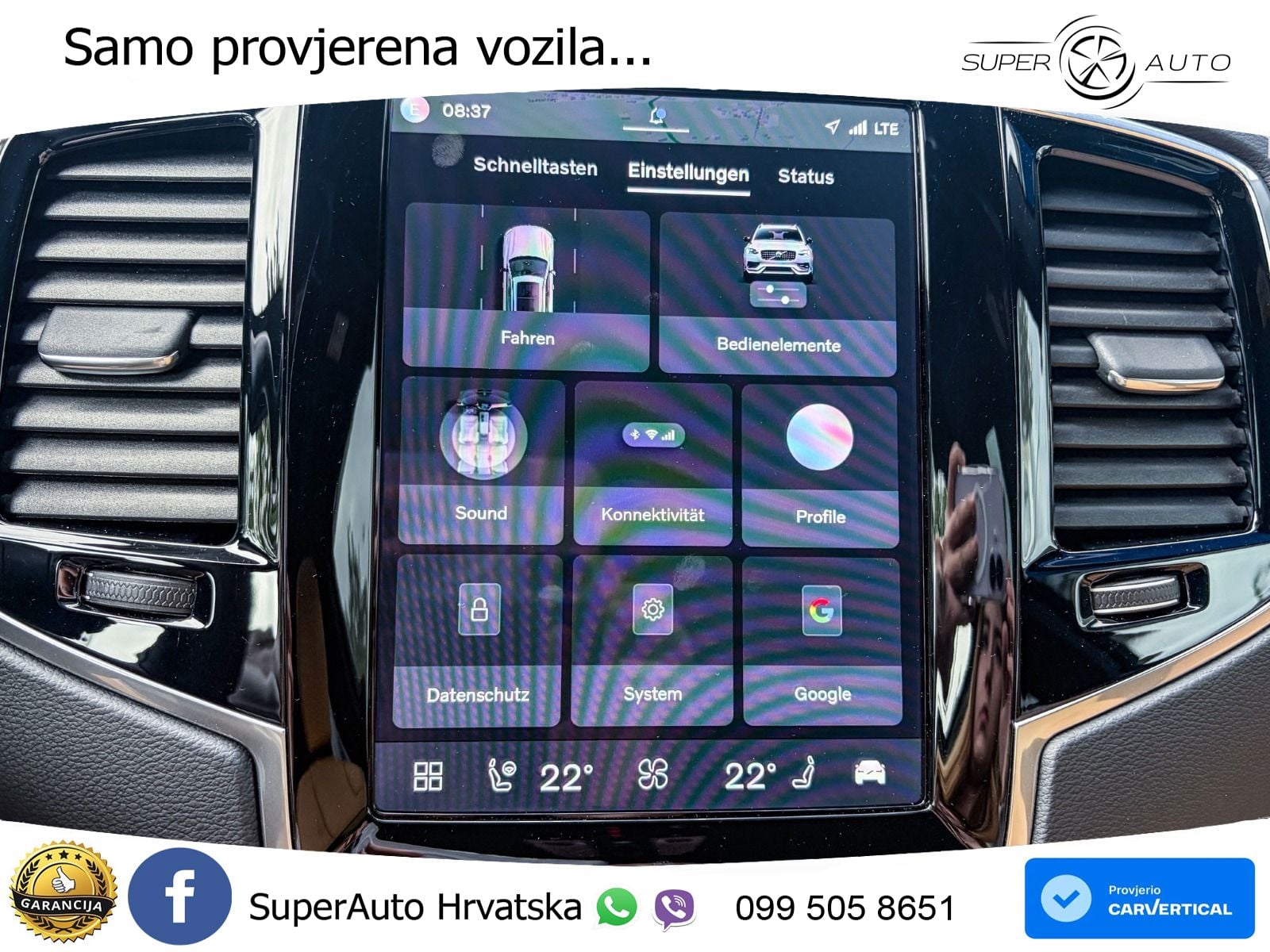 Volvo XC90 2.0 T8 AWD Automatic ACC+HEAD+4xGR SJED+360+PANO
