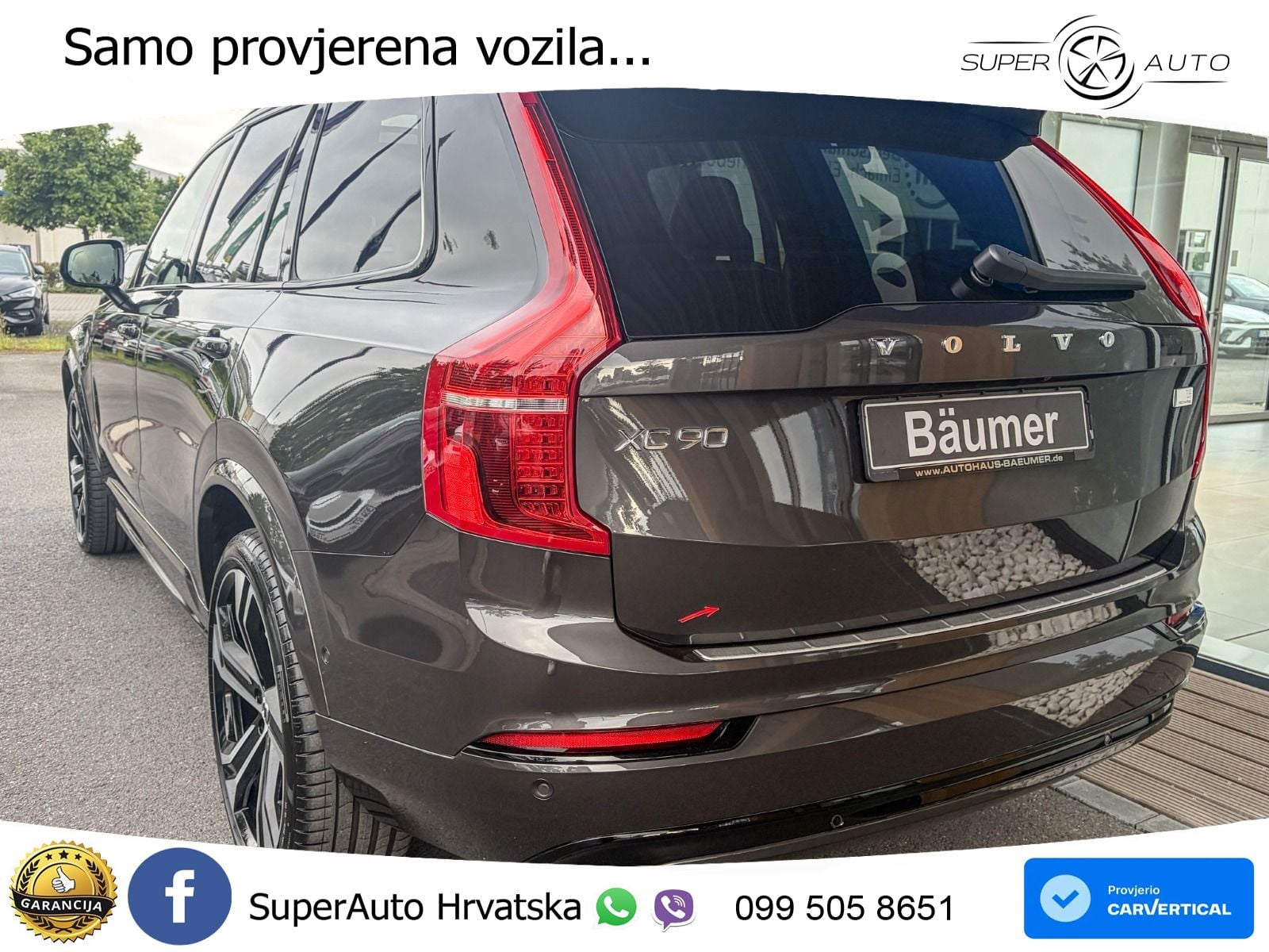Volvo XC90 2.0 T8 AWD Automatic ACC+HEAD+4xGR SJED+360+PANO