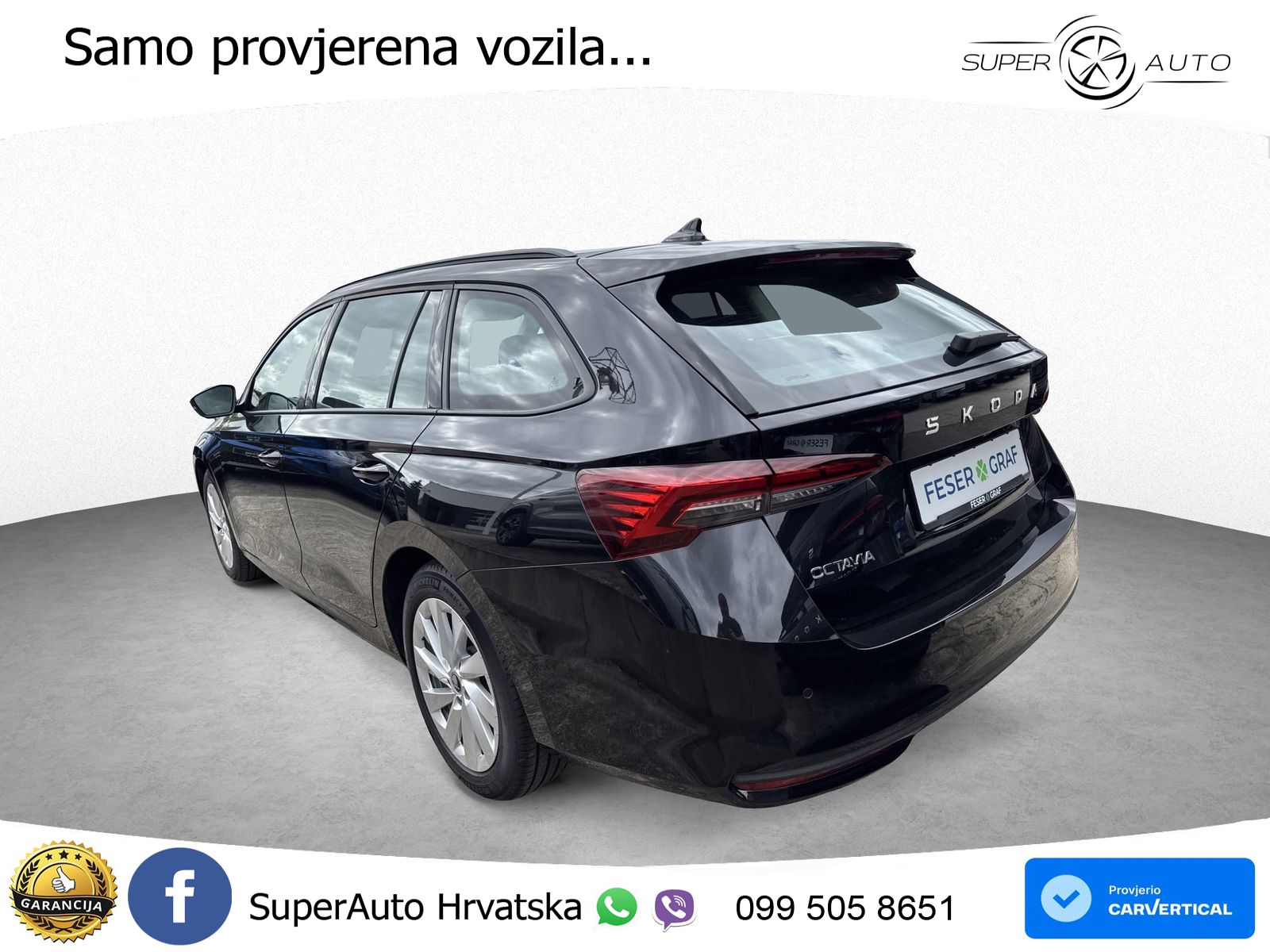 Škoda Octavia Combi 1.5 TSI (150 KS) DSG Selection LED+GR SJED+ACC