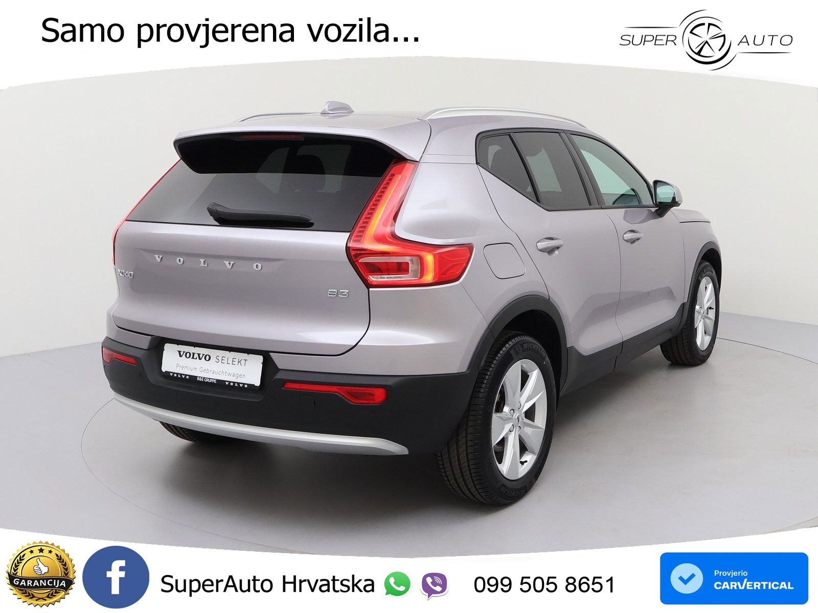 Volvo XC40 2.0 B3 163 KS Automatic LED+ACC