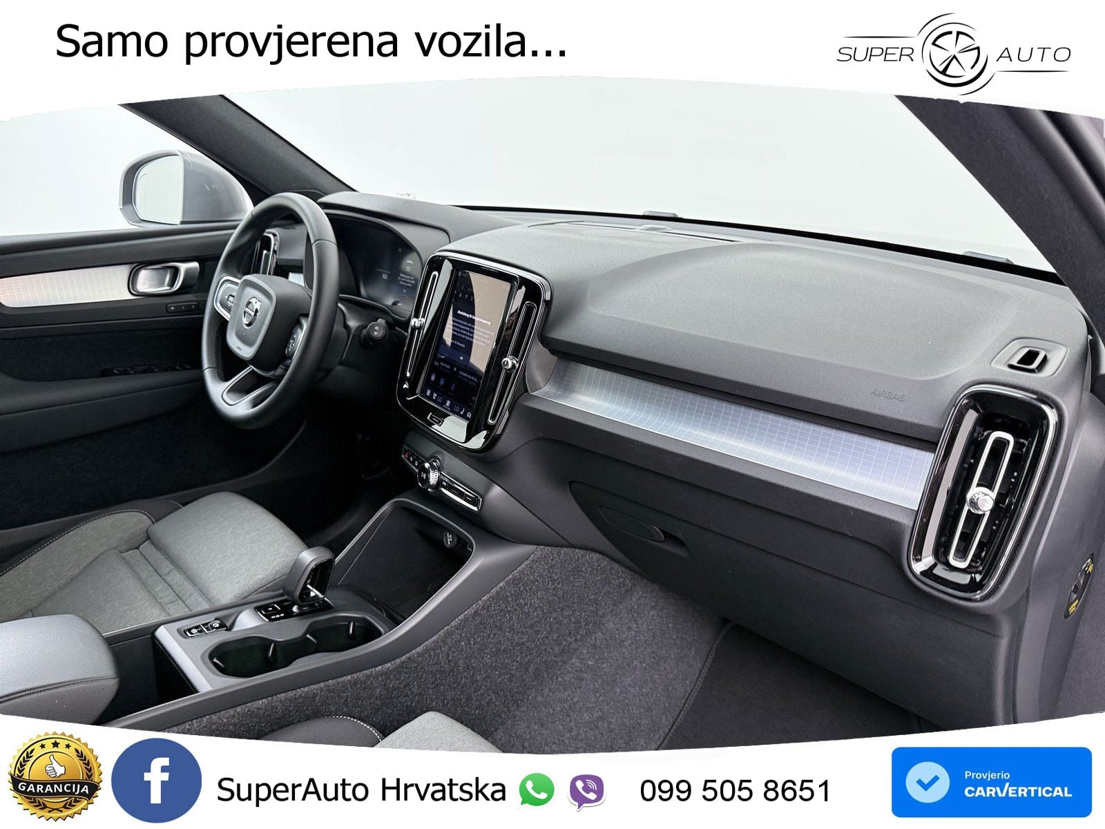 Volvo XC40 2.0 B3 163 KS Automatic LED+ACC