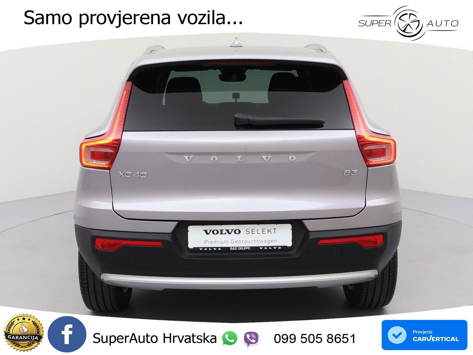 Volvo XC40 2.0 B3 163 KS Automatic LED+ACC