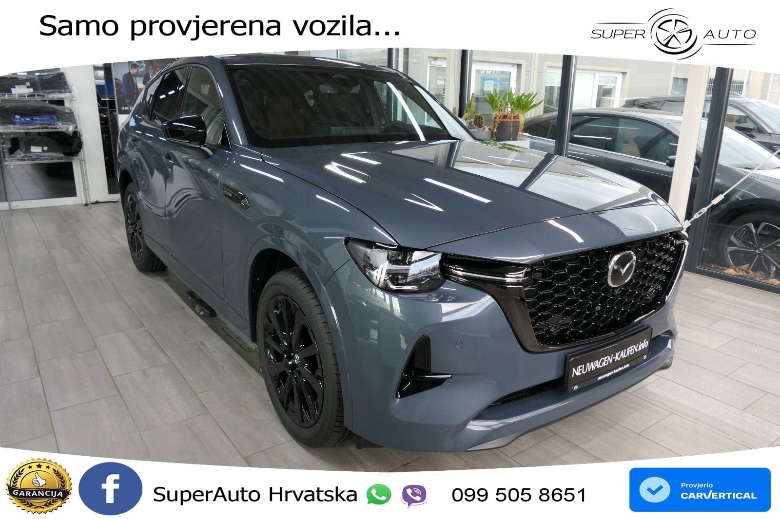 Mazda CX-60 3.3 e-Skyactiv D (254 KS) AWD Automatic MATRIX+GR SJED+KAM