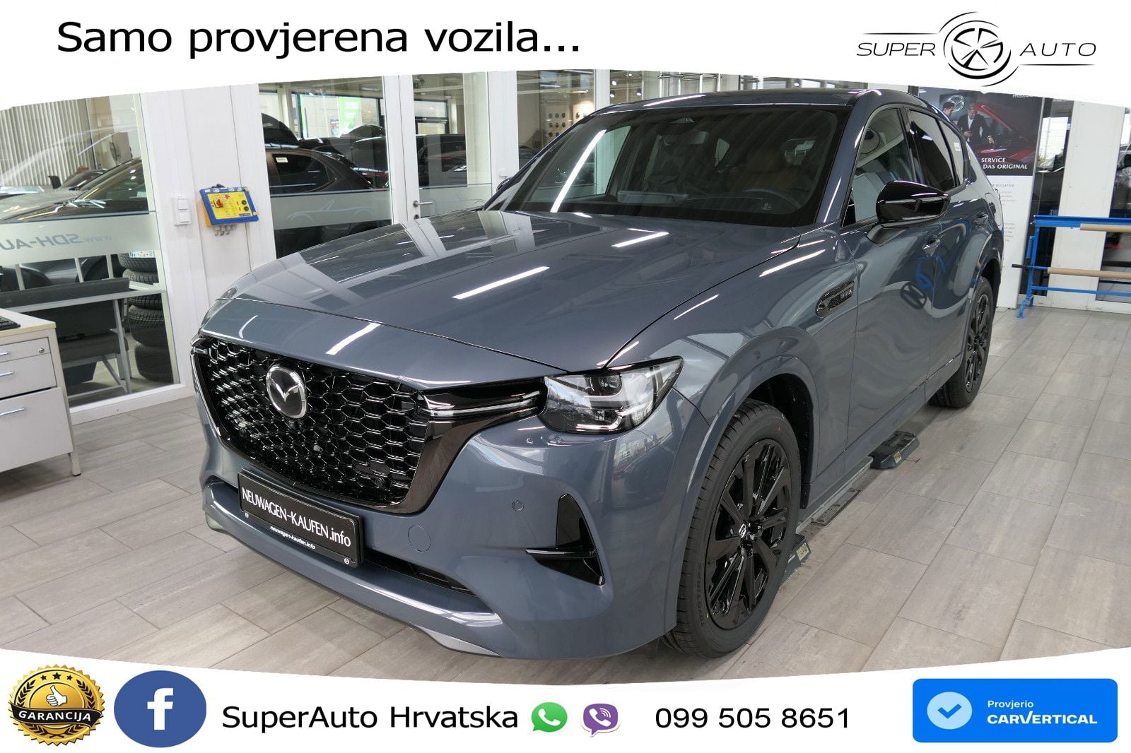Mazda CX-60 3.3 e-Skyactiv D (254 KS) AWD Automatic MATRIX+GR SJED+KAM