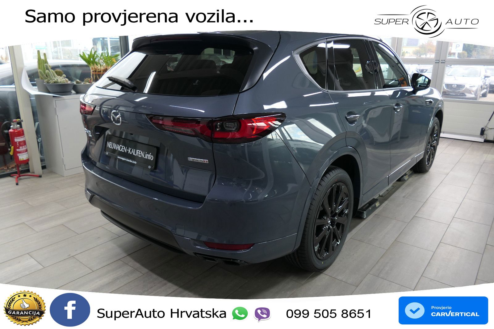 Mazda CX-60 3.3 e-Skyactiv D (254 KS) AWD Automatic MATRIX+GR SJED+KAM