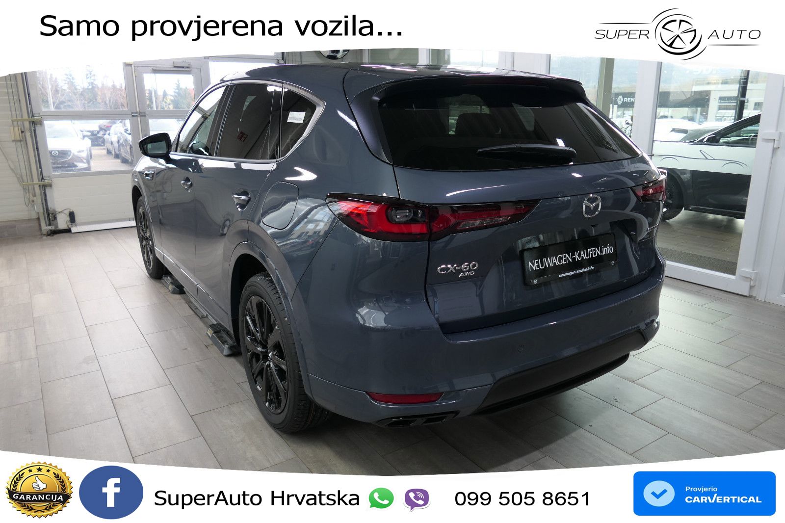 Mazda CX-60 3.3 e-Skyactiv D (254 KS) AWD Automatic MATRIX+GR SJED+KAM