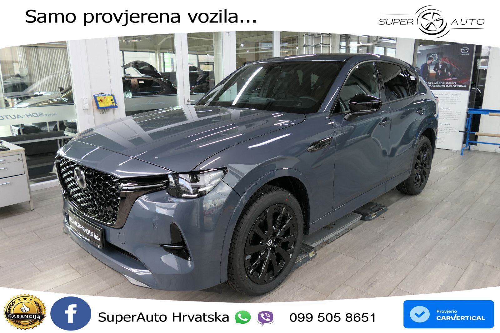 Mazda CX-60 3.3 e-Skyactiv D (254 KS) AWD Automatic MATRIX+GR SJED+KAM