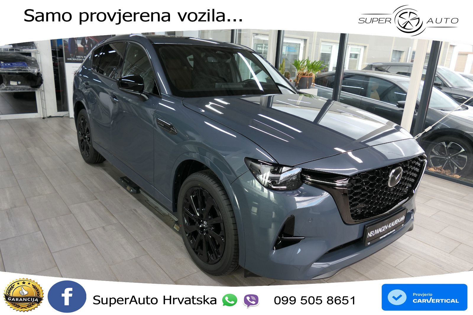 Mazda CX-60 3.3 e-Skyactiv D (254 KS) AWD Automatic MATRIX+GR SJED+KAM