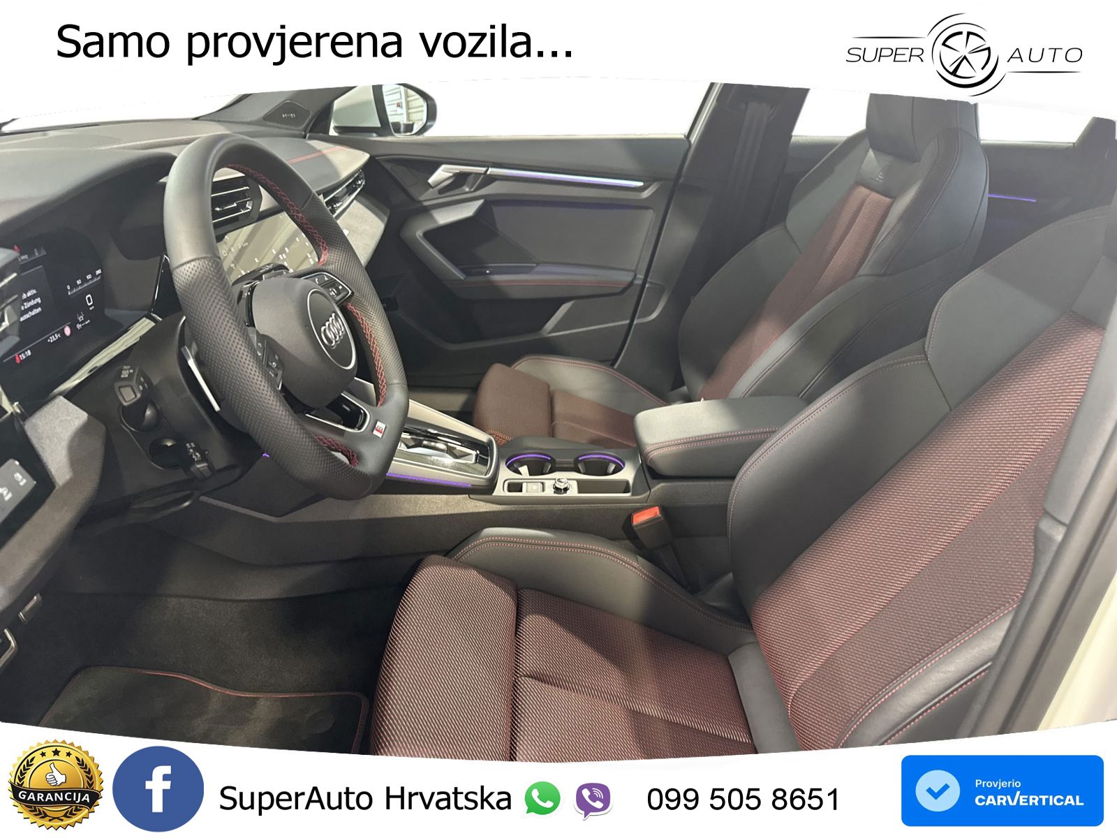 Audi A3 Sportback 40 TFSI (204 KS) quattro S tronic S line MATRIX+GR SJED+KAM