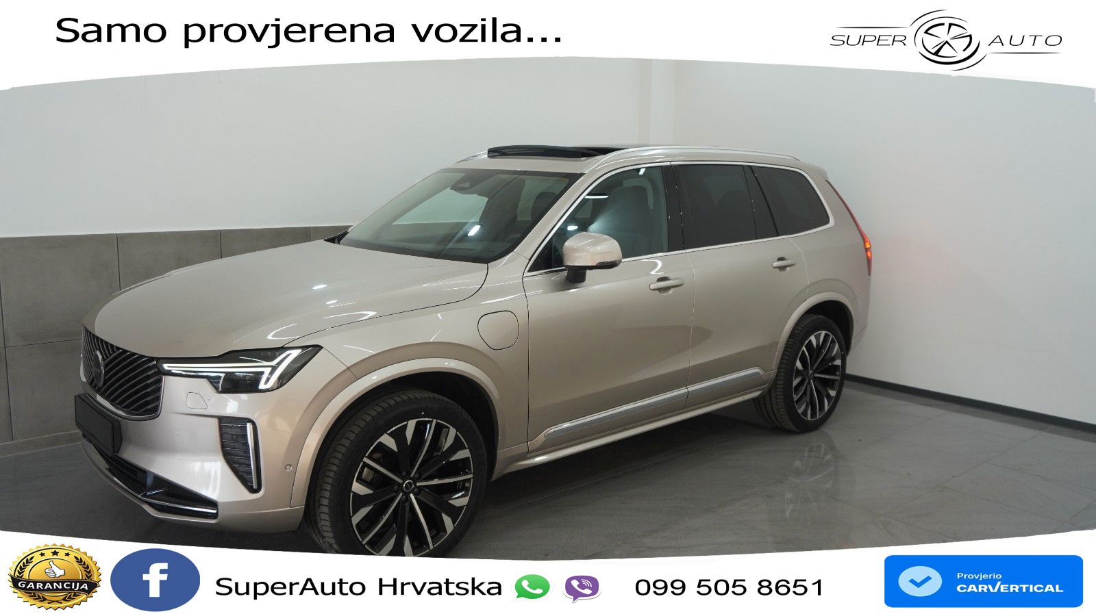 Volvo XC90 2.0 T8 AWD Automatic LED+GR SJED+ACC