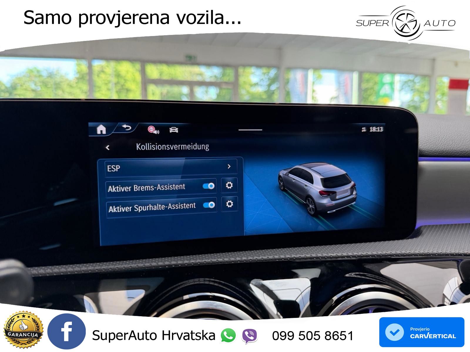 Mercedes-Benz A 200d 8G-DCT AMG LED+GR SJED+ACC