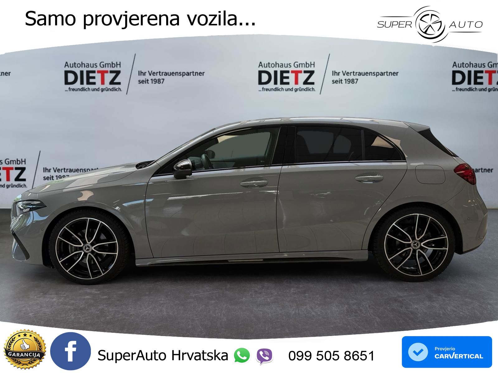 Mercedes-Benz A 200d 8G-DCT AMG LED+GR SJED+ACC