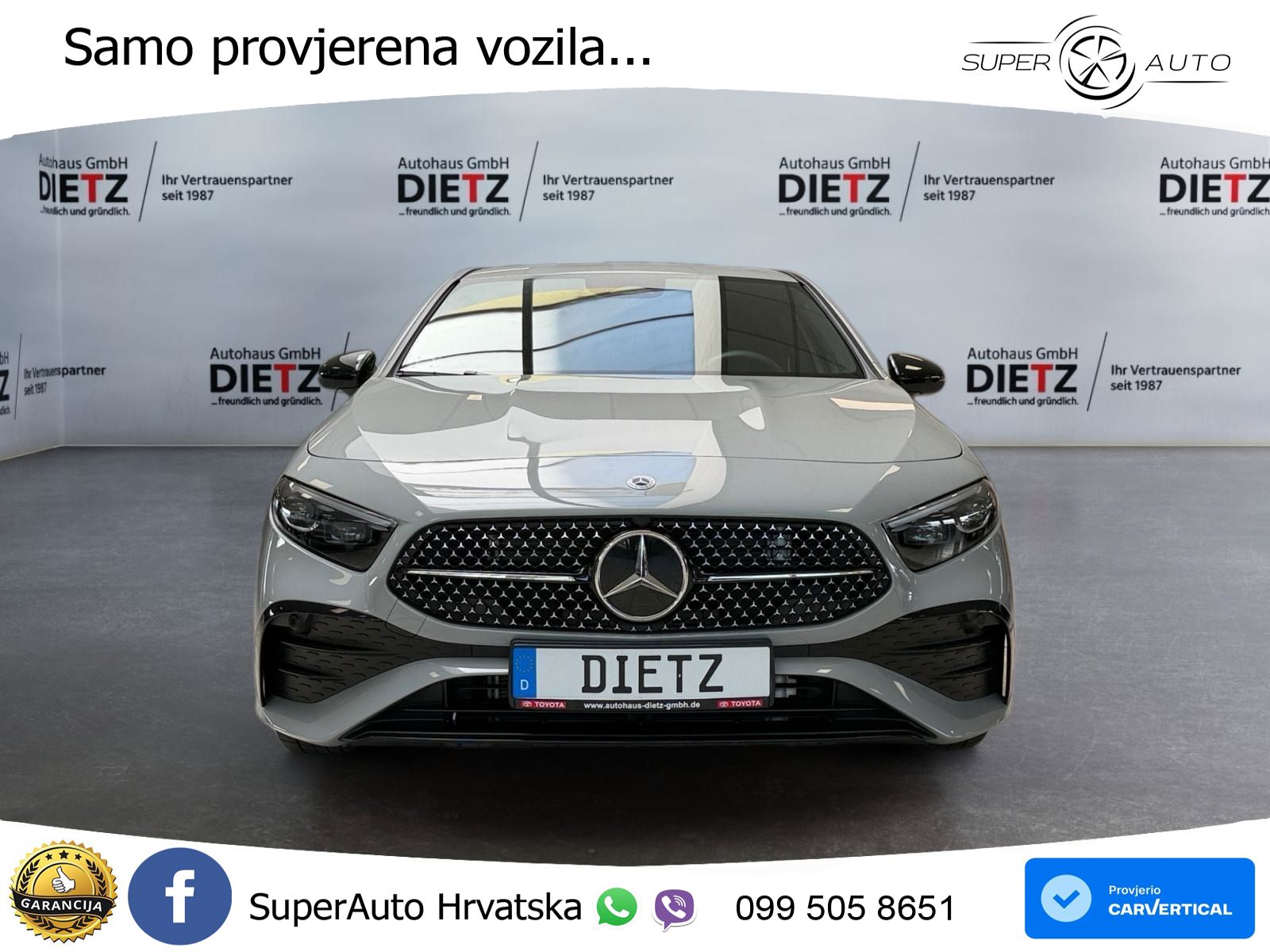 Mercedes-Benz A 200d 8G-DCT AMG LED+GR SJED+ACC