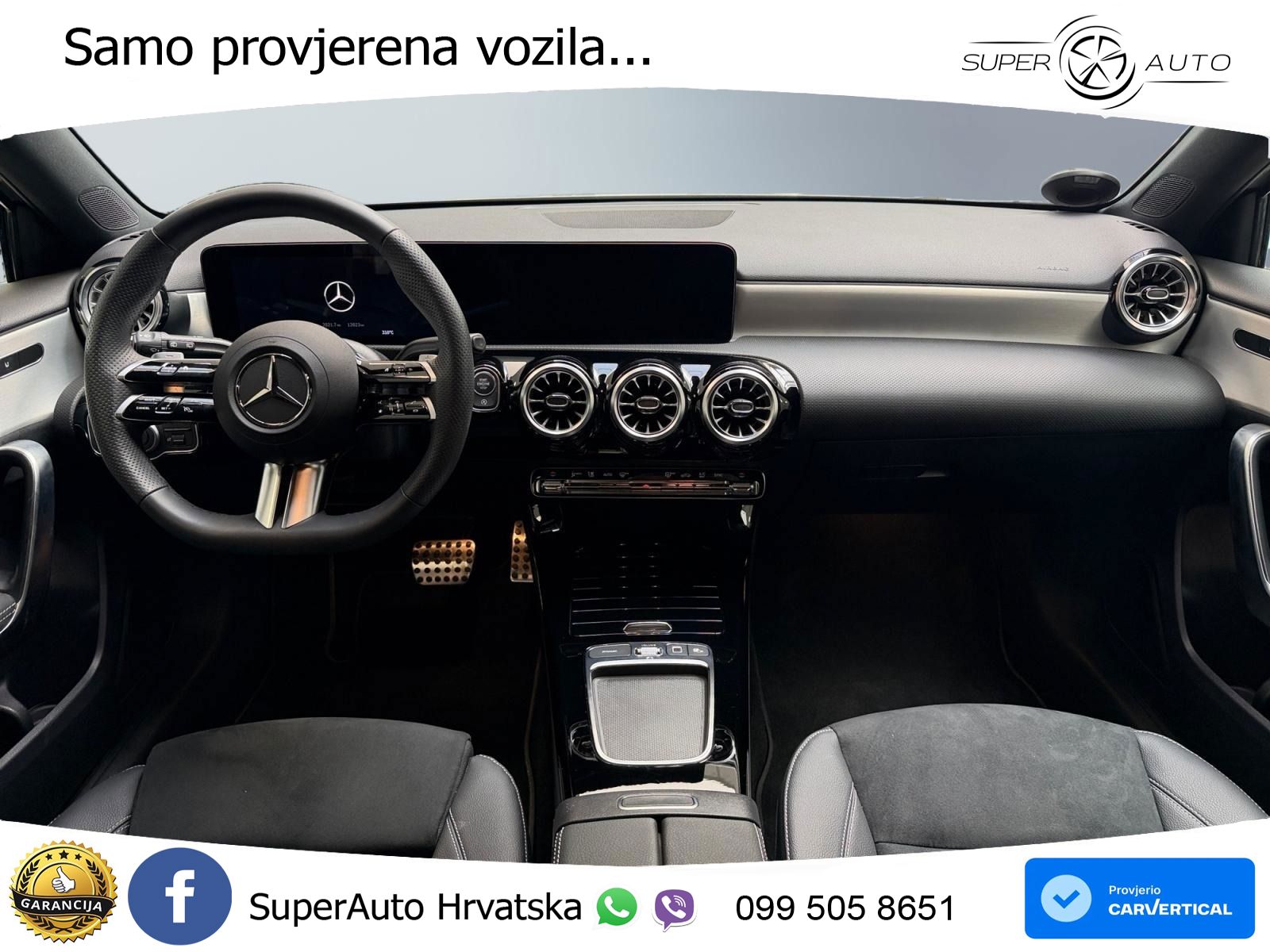 Mercedes-Benz A 200d 8G-DCT AMG LED+GR SJED+ACC