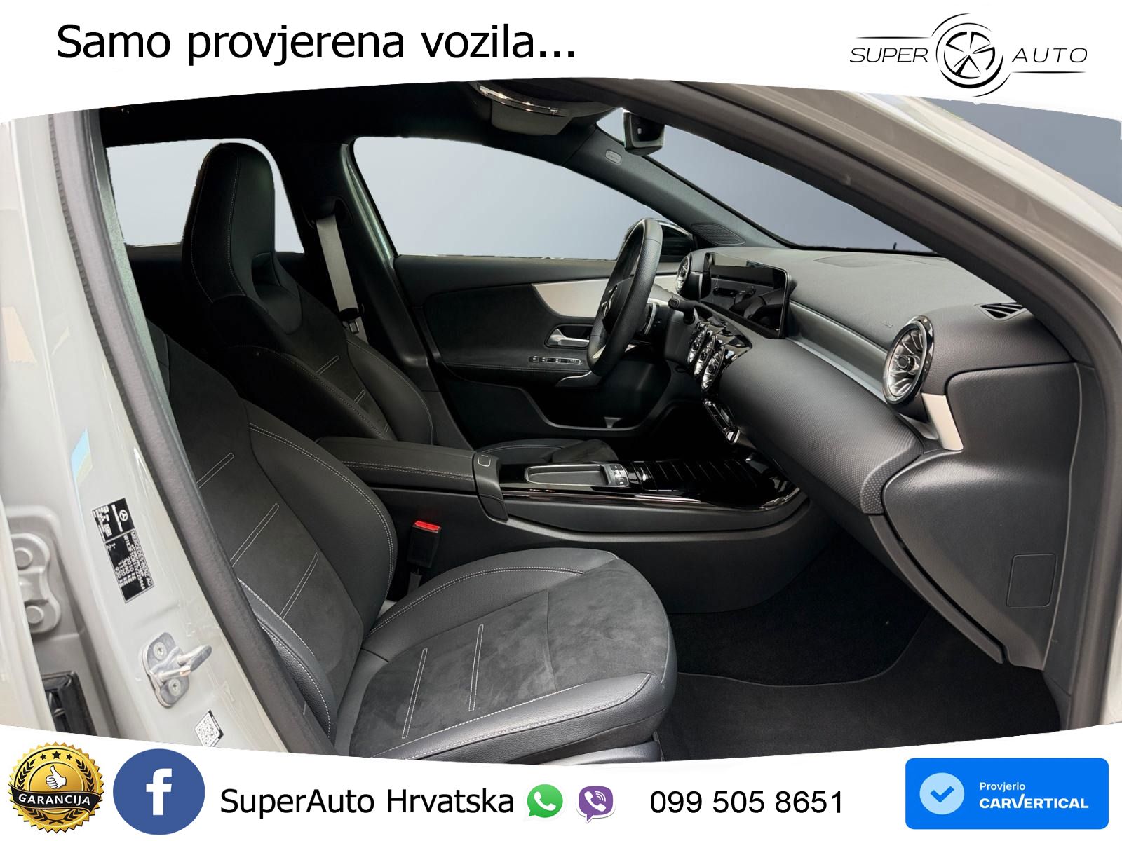 Mercedes-Benz A 200d 8G-DCT AMG LED+GR SJED+ACC