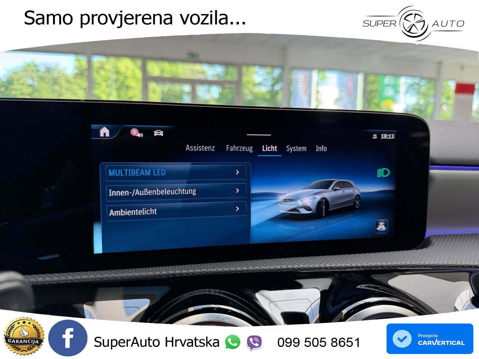 Mercedes-Benz A 200d 8G-DCT AMG LED+GR SJED+ACC