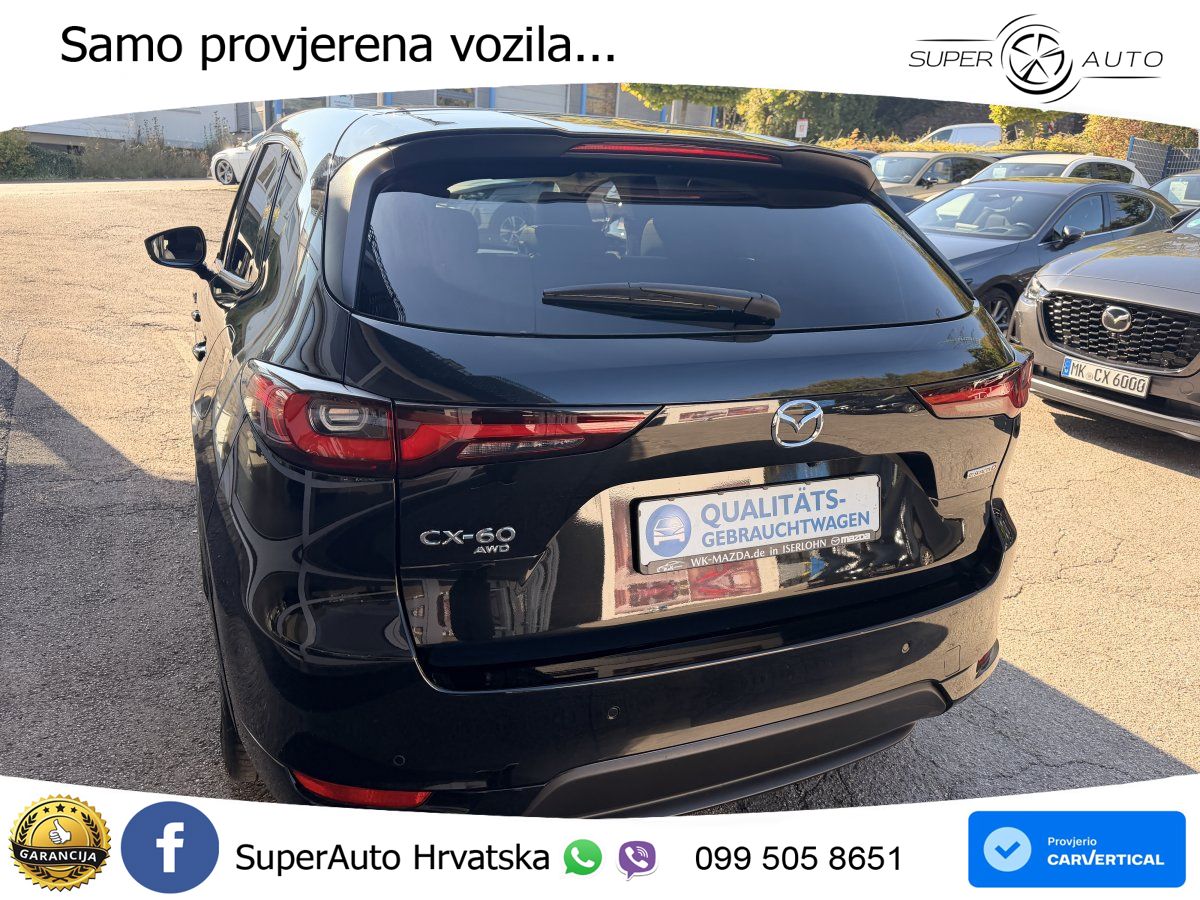 Mazda CX-60 3.3 e-Skyactiv D (254 KS) AWD Automatic MATRIX+GR SJED+KAM