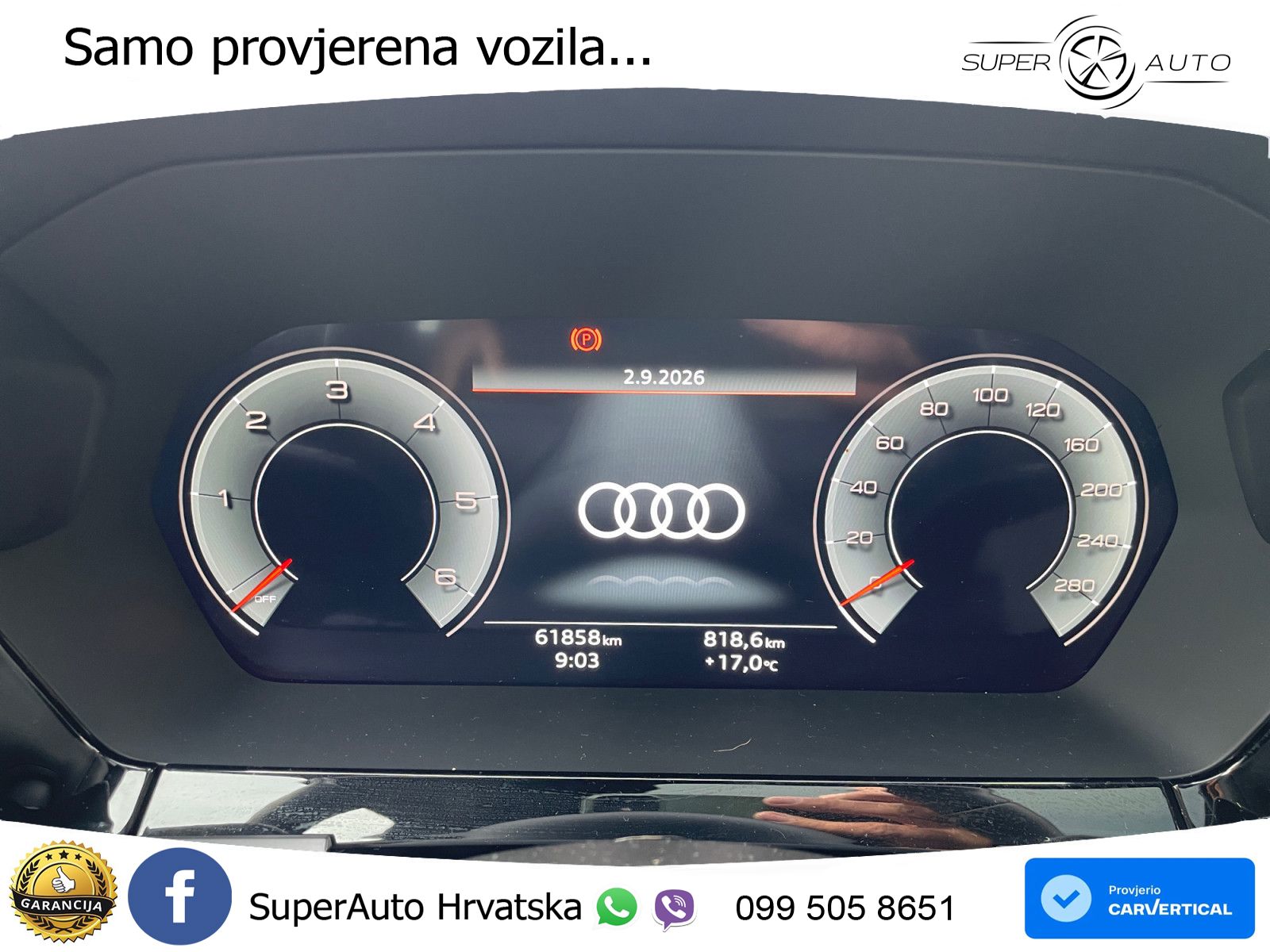 Audi A3 30 TDI (116 KS)