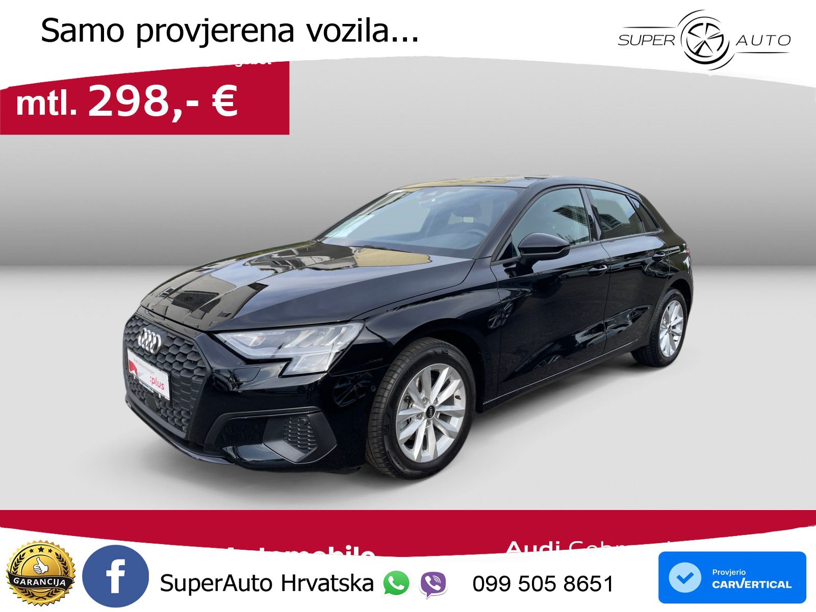 Audi A3 30 TDI (116 KS)