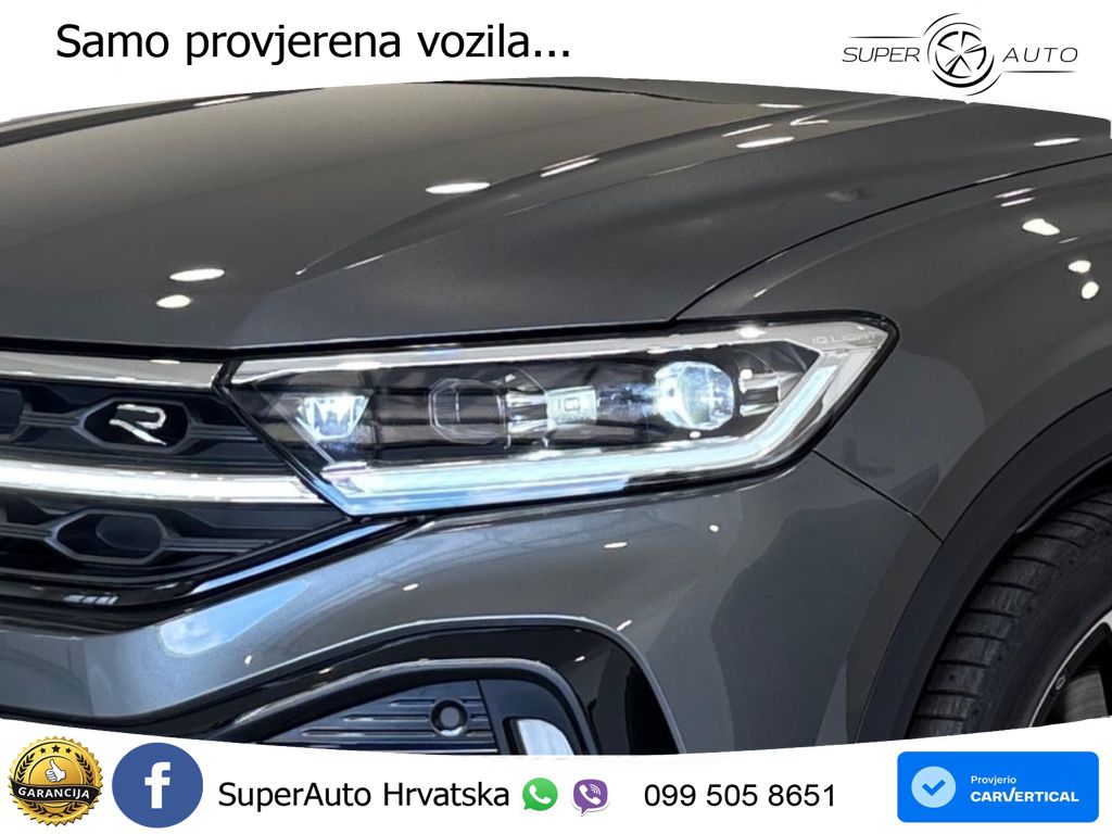 Volkswagen T-Roc I R 2.0 TSI (300 KS) OPF 4M DSG MATRIX+GR SJED+KAM