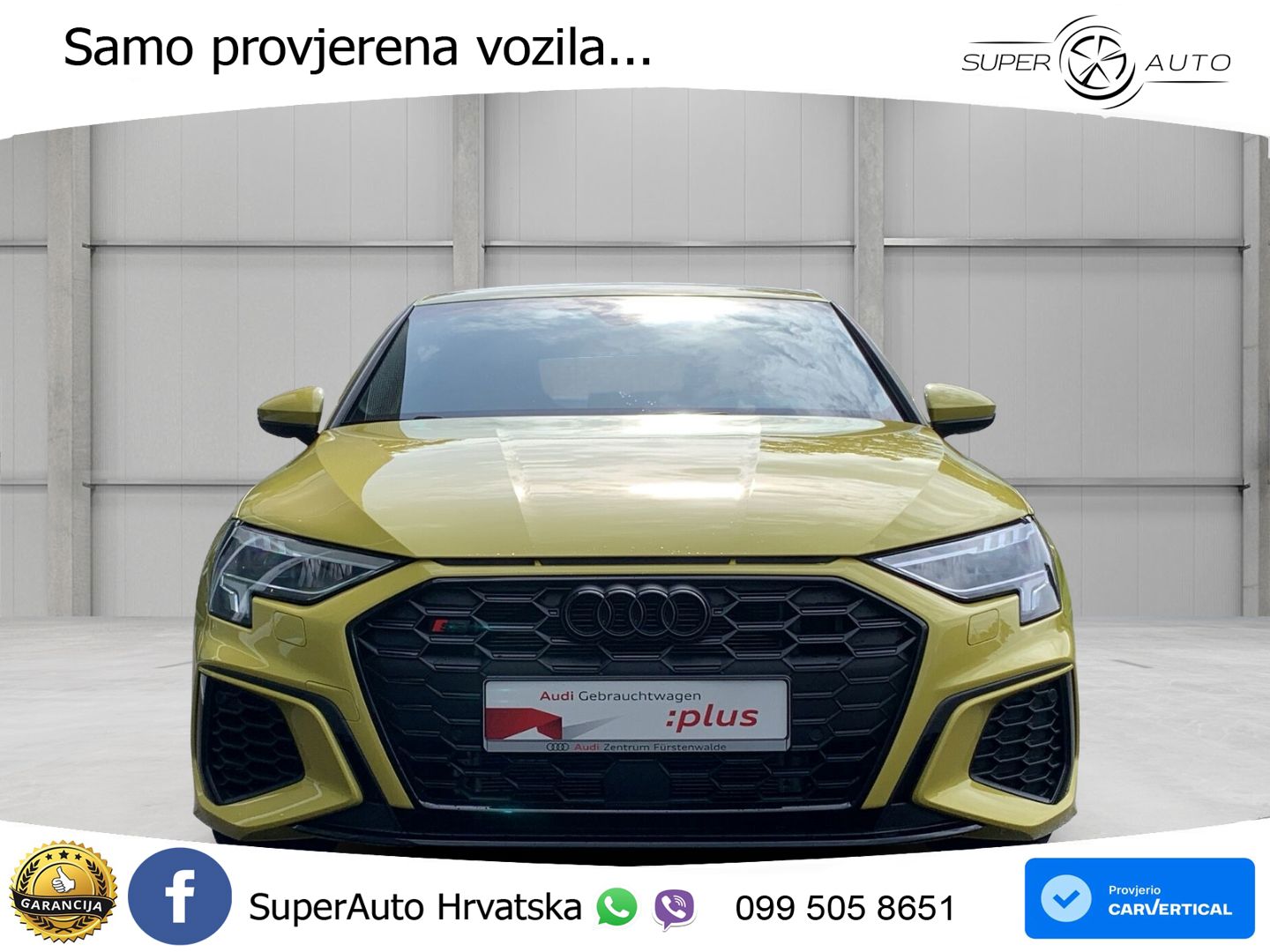 Audi S3 2.0 TFSI (310 KS) quattro S tronic LED+GR SJED+ACC