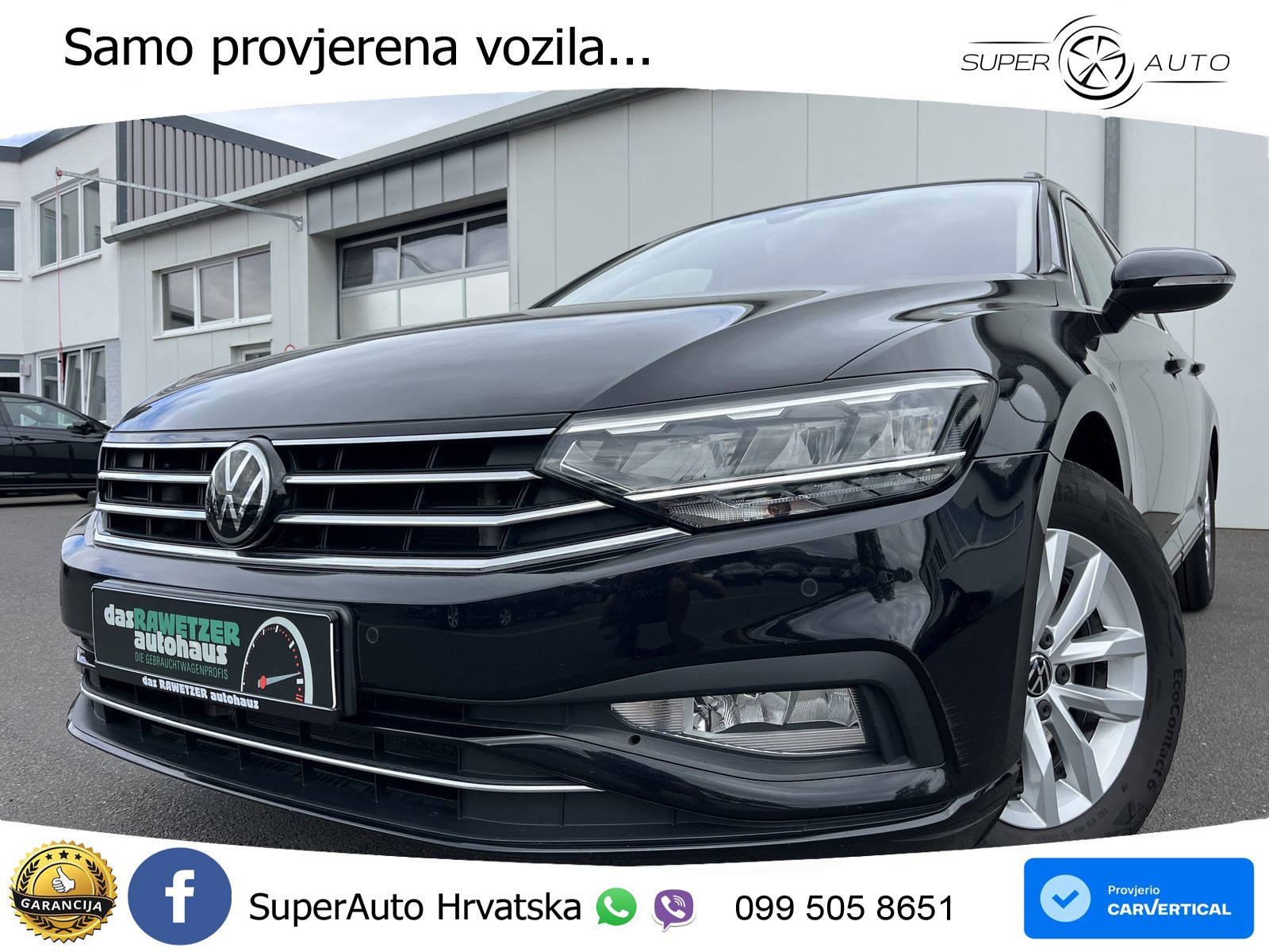 Volkswagen Passat Variant 2.0 TDI (150 KS) DSG Business LED+GR SJED+ACC