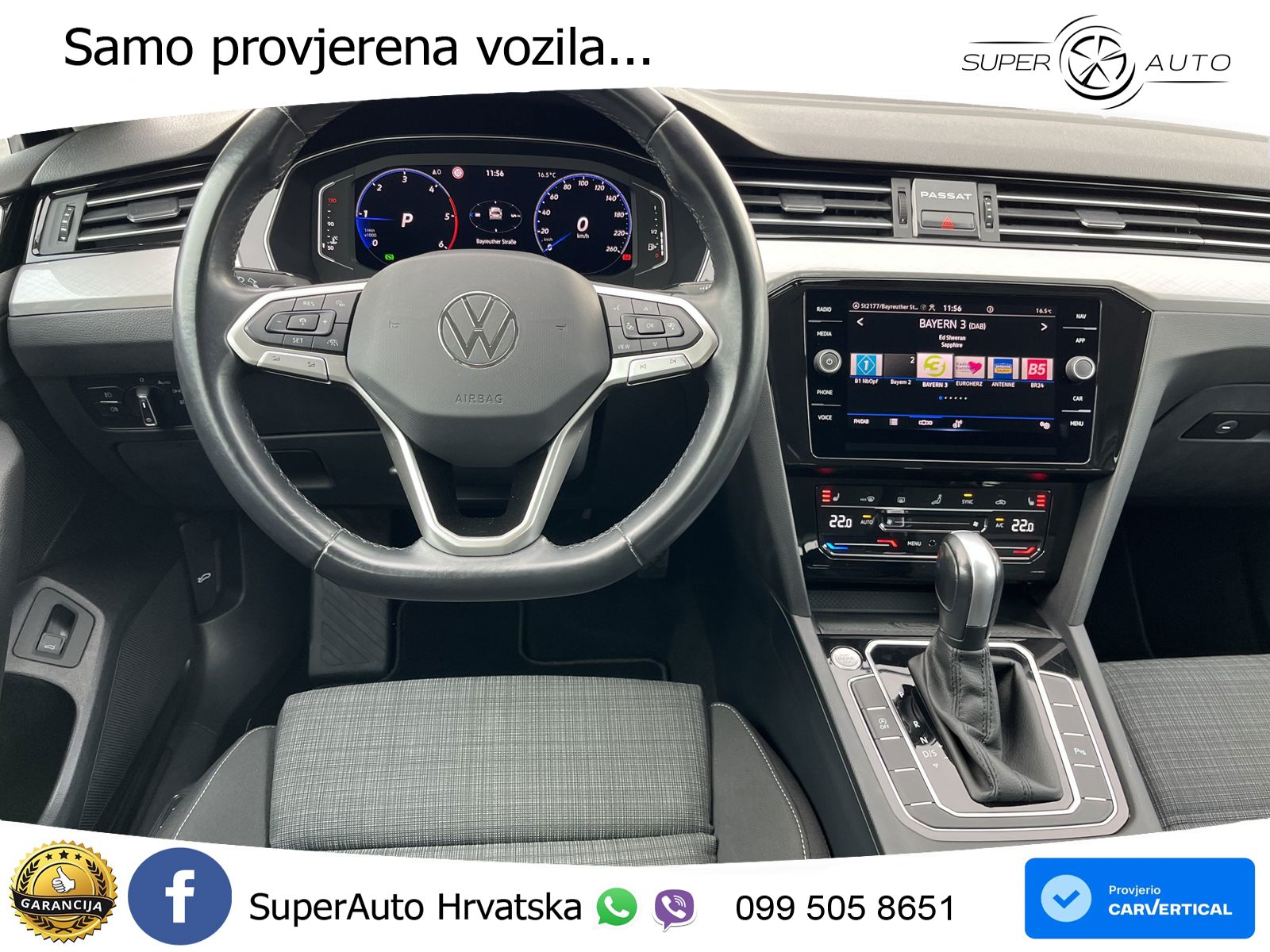 Volkswagen Passat Variant 2.0 TDI (150 KS) DSG Business LED+GR SJED+ACC