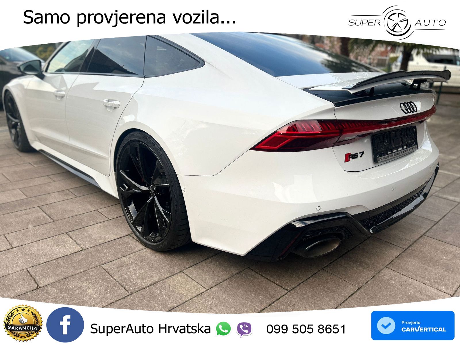 Audi RS7 4.0 TFSI V8 (600 KS) quattro tiptronic LED+GR SJED+ACC