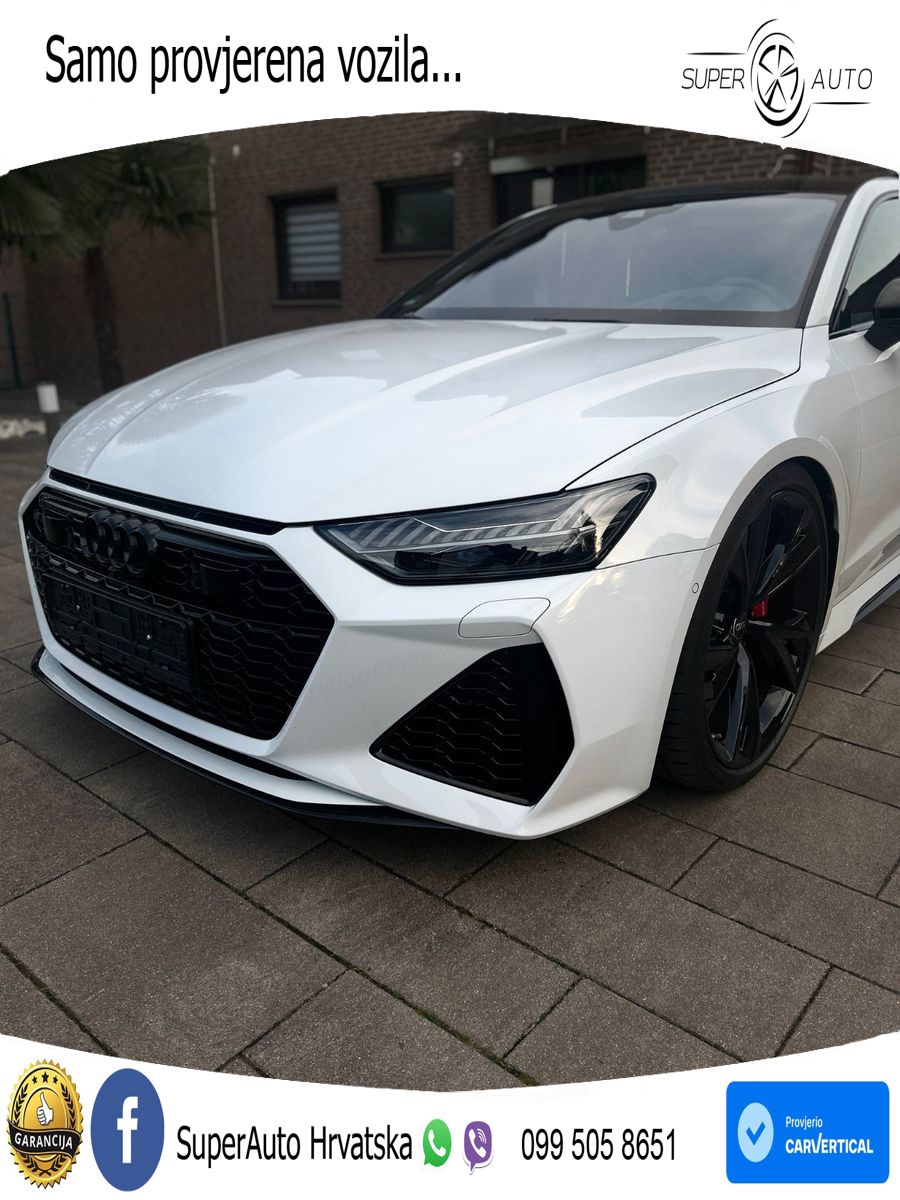 Audi RS7 4.0 TFSI V8 (600 KS) quattro tiptronic LED+GR SJED+ACC