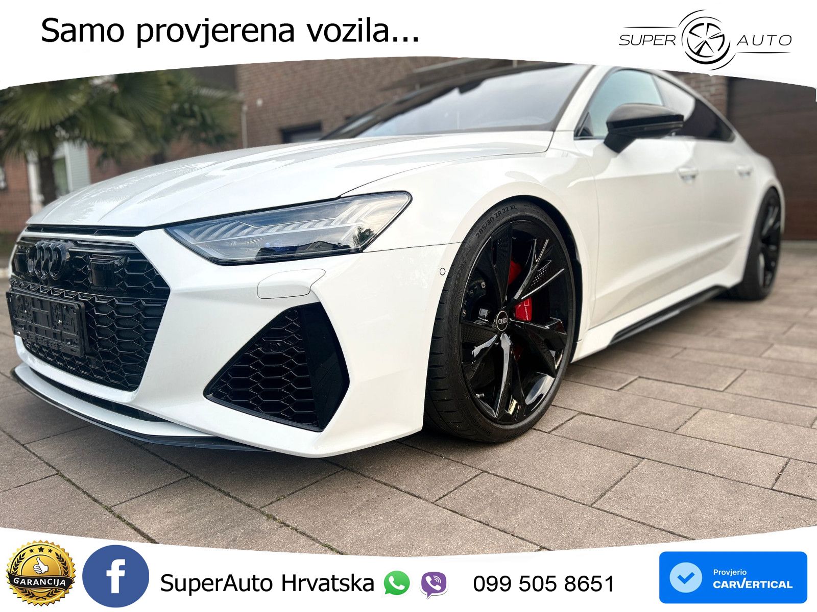Audi RS7 4.0 TFSI V8 (600 KS) quattro tiptronic LED+GR SJED+ACC