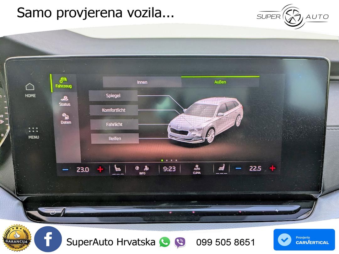 Škoda Octavia Combi 2.0 TDI (150 KS) DSG