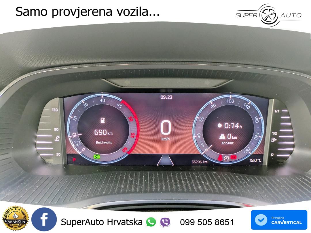Škoda Octavia Combi 2.0 TDI (150 KS) DSG