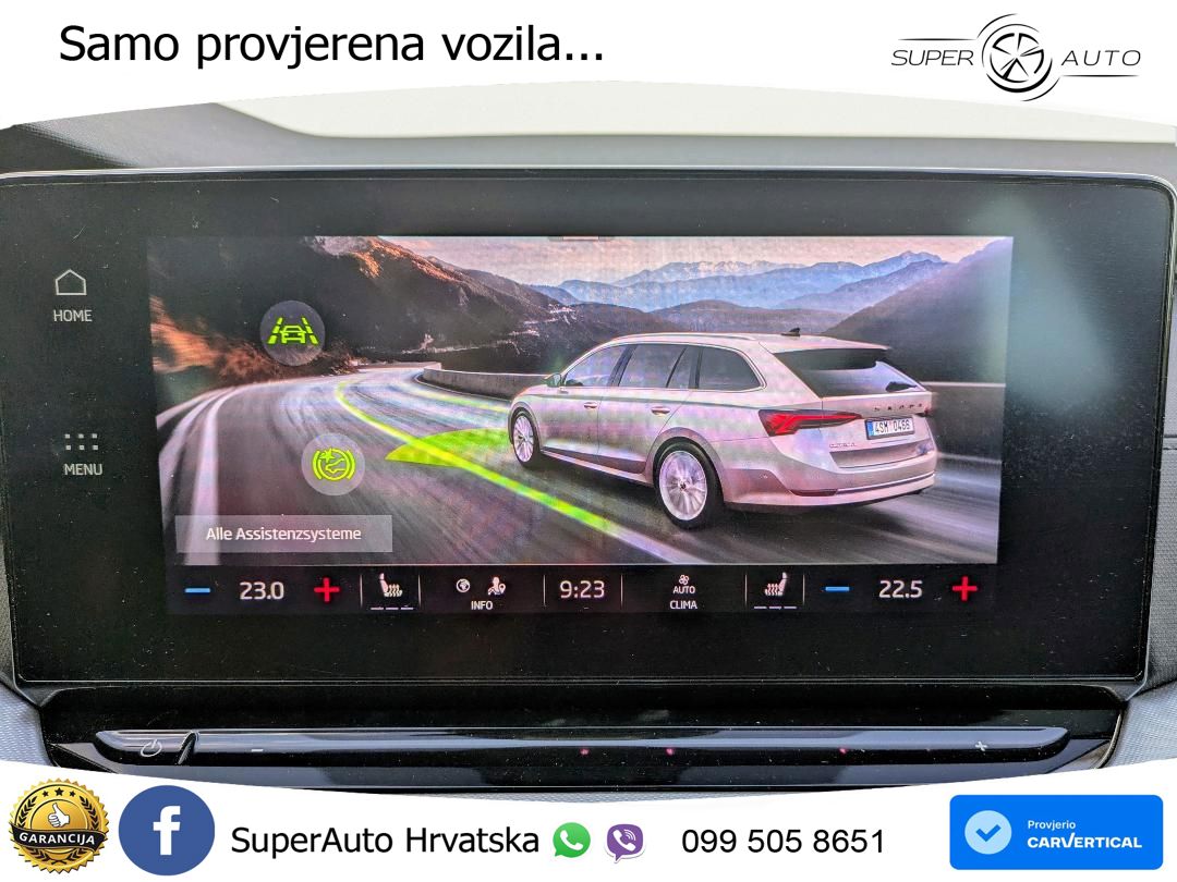 Škoda Octavia Combi 2.0 TDI (150 KS) DSG